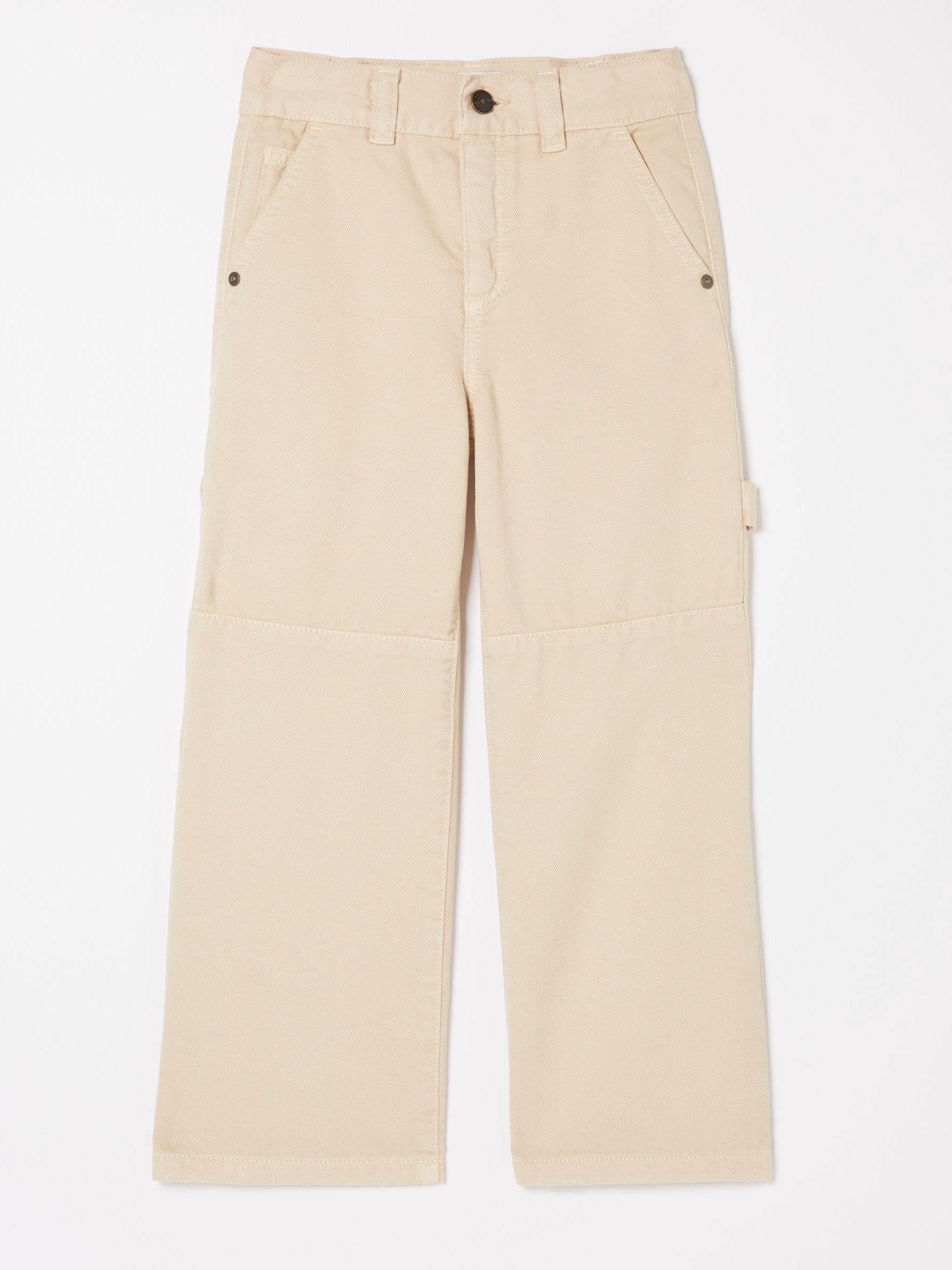 Natural Wide Leg Trousers - Image 4 of 4