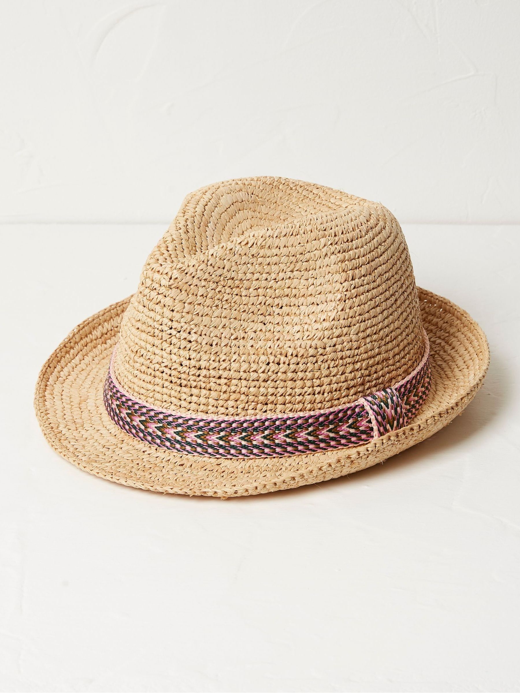 Natural Trilby Hat - Image 1 of 2