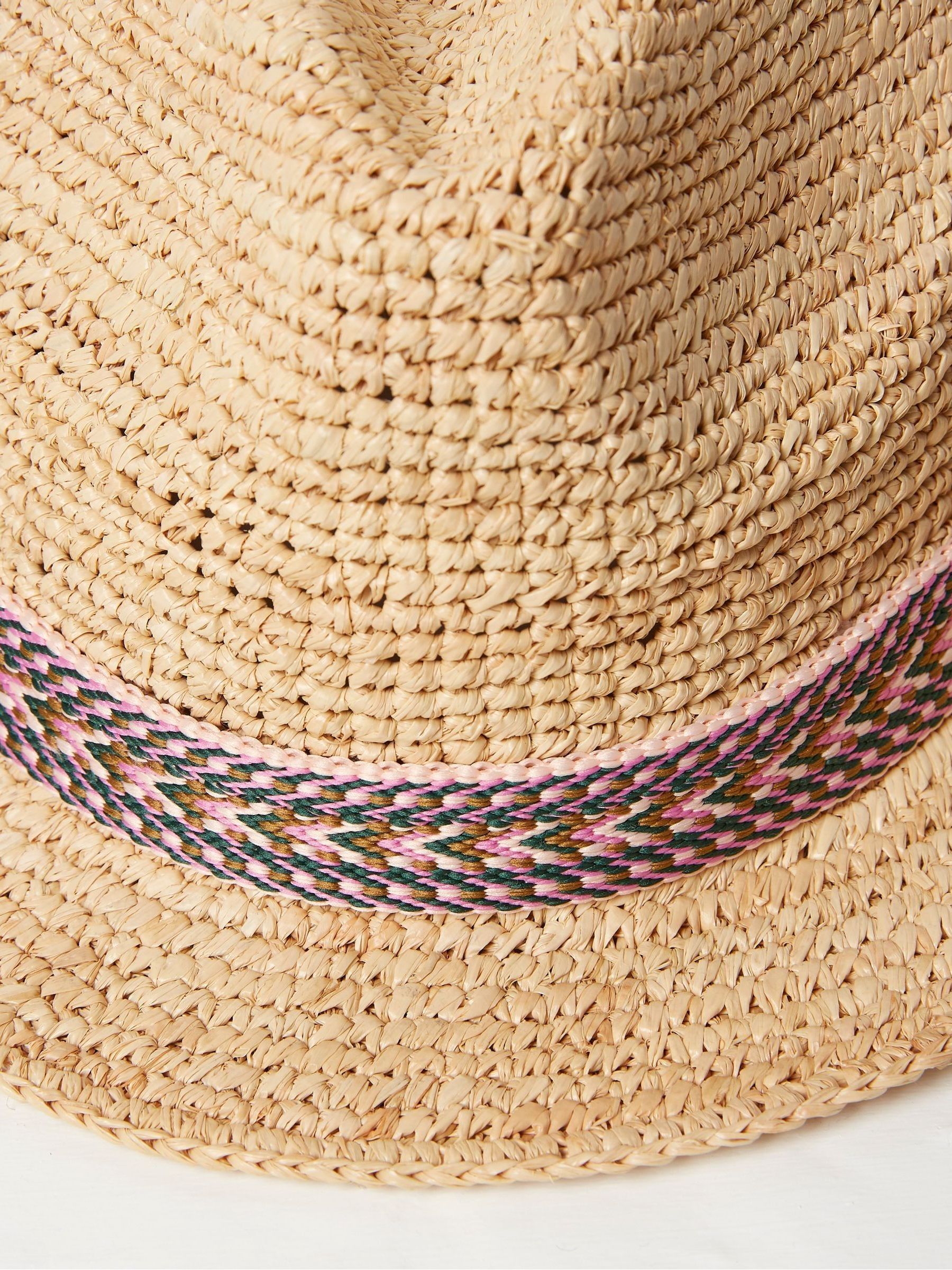 Natural Trilby Hat - Image 2 of 2