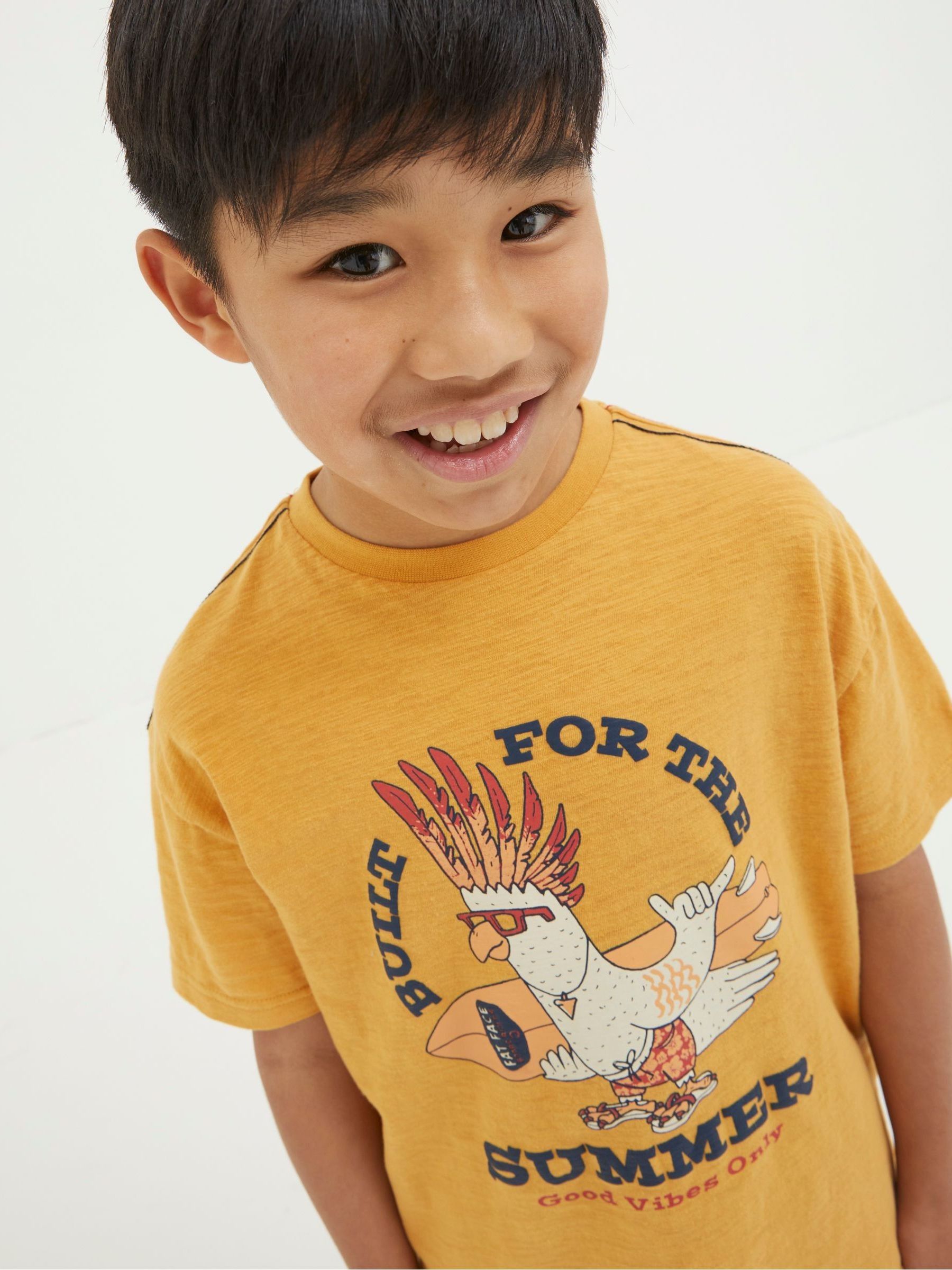 Yellow Built For Summer Jersey T-Shirt - Image 3 of 5