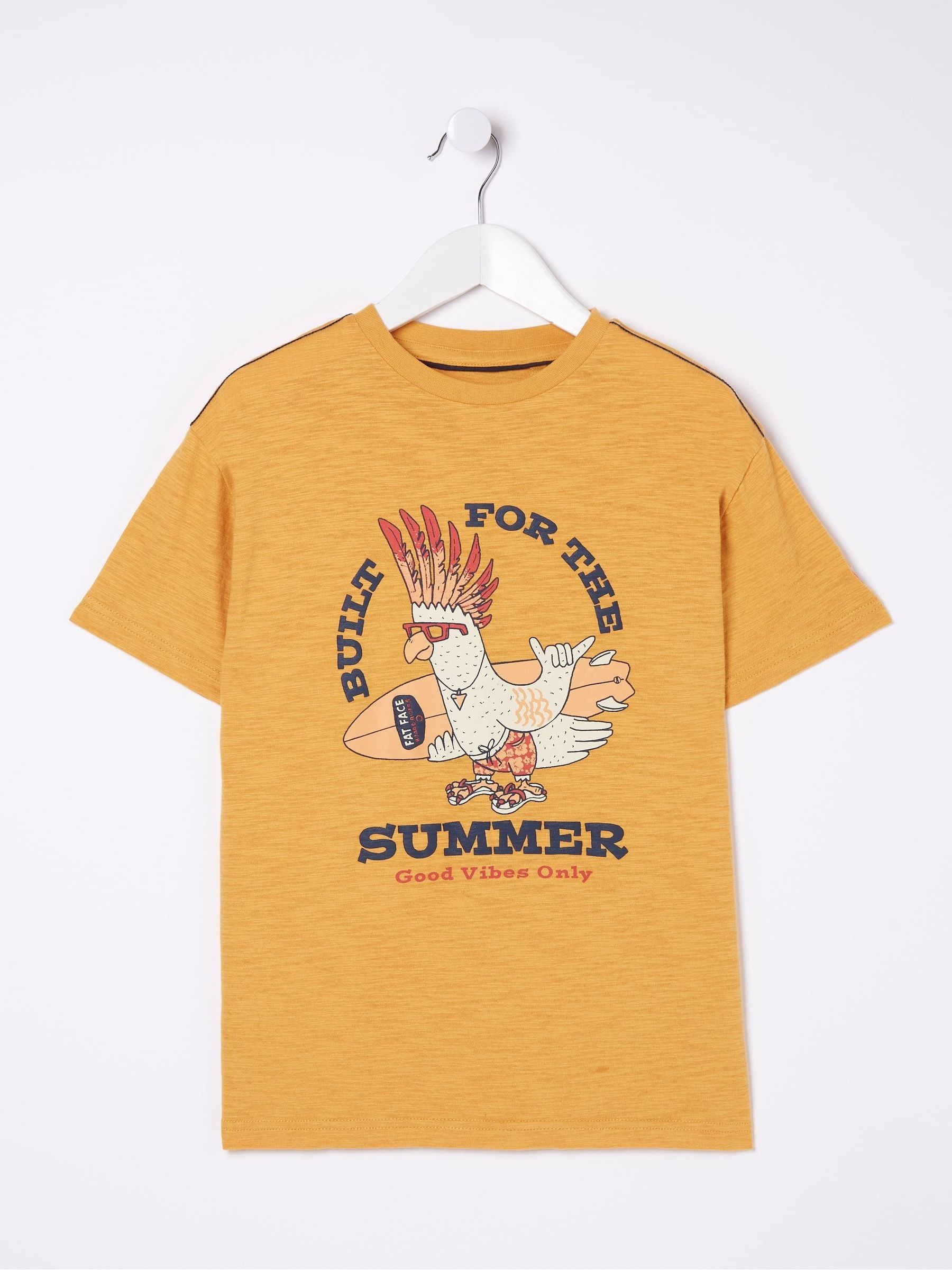 Yellow Built For Summer Jersey T-Shirt - Image 5 of 5 Yellow Built For Summer Jersey T-Shirt - Image 5 of 5