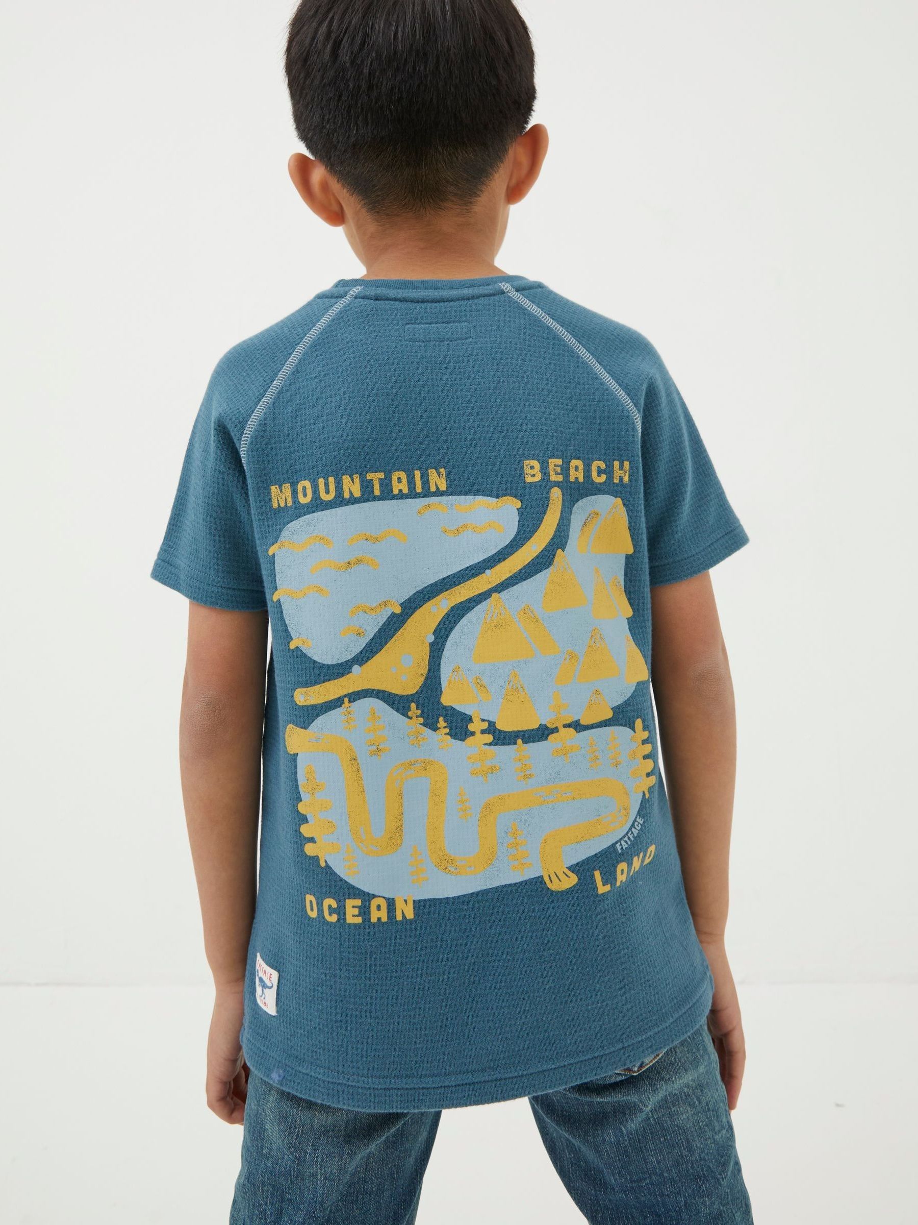 Blue Mountain Graphic T-Shirt - Image 2 of 4 Blue Mountain Graphic T-Shirt - Image 2 of 4