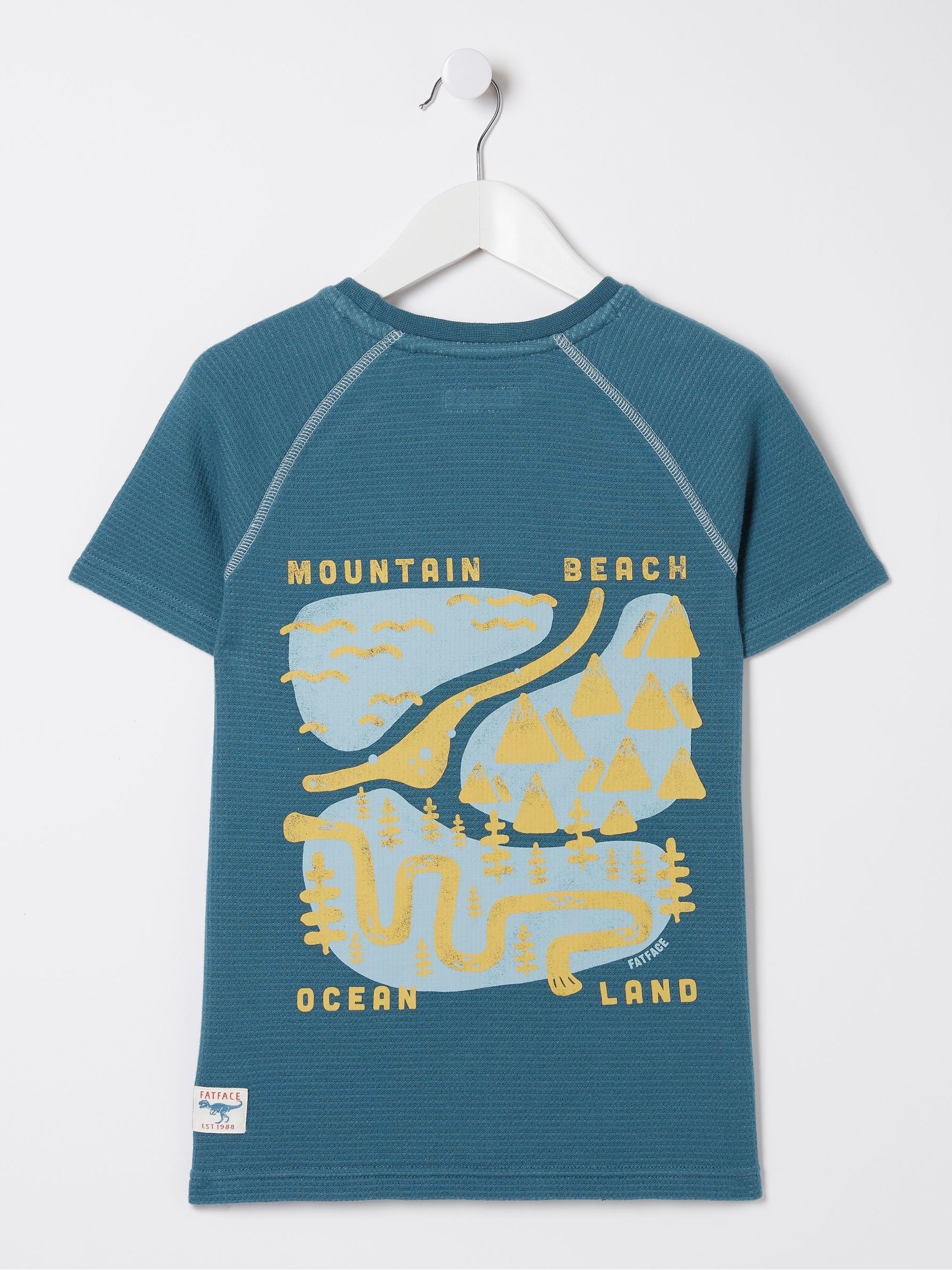 Blue Mountain Graphic T-Shirt - Image 4 of 4 Blue Mountain Graphic T-Shirt - Image 4 of 4