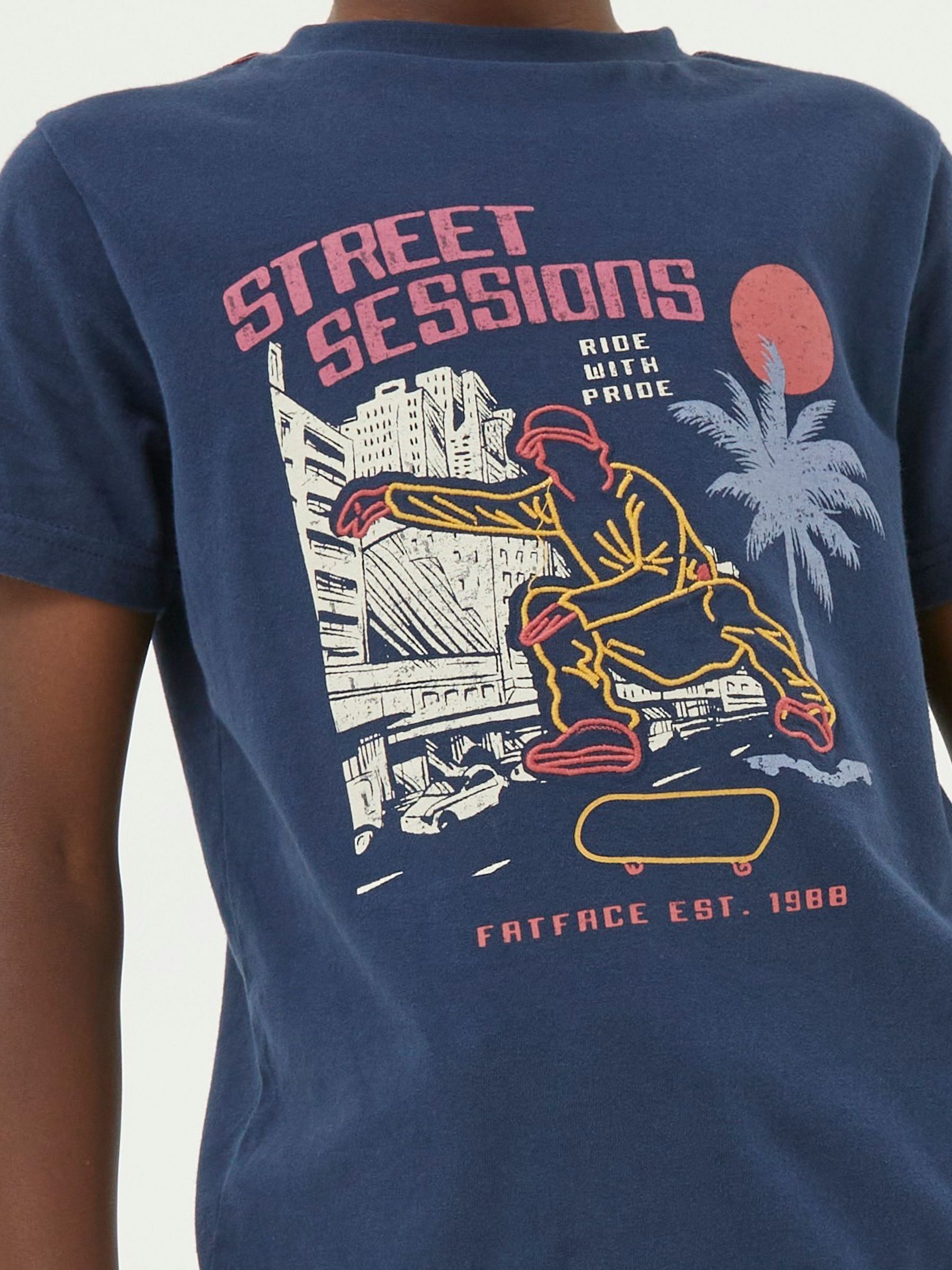 Blue Street Sessions Jersey T-Shirt - Image 3 of 4