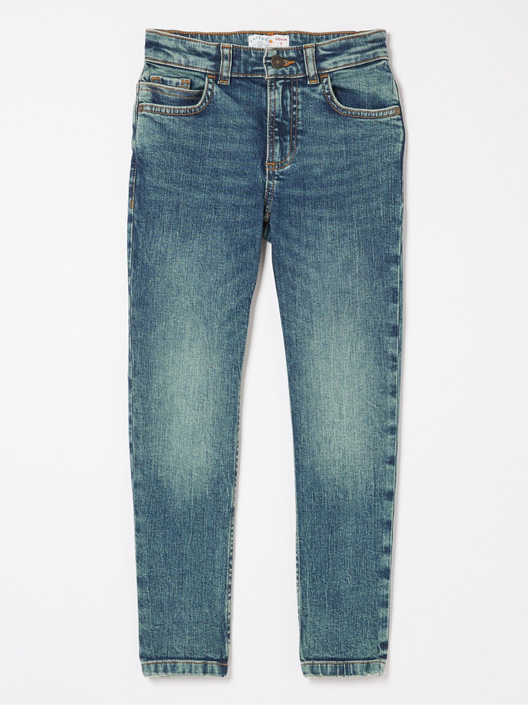 Blue Slim Seth Washed Jeans - Image 5 of 5