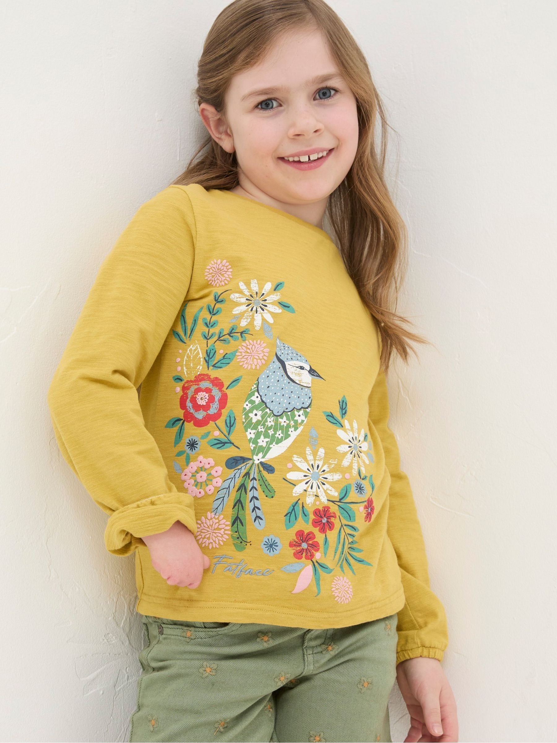 Yellow Bird Graphic T-Shirt - Image 1 of 4