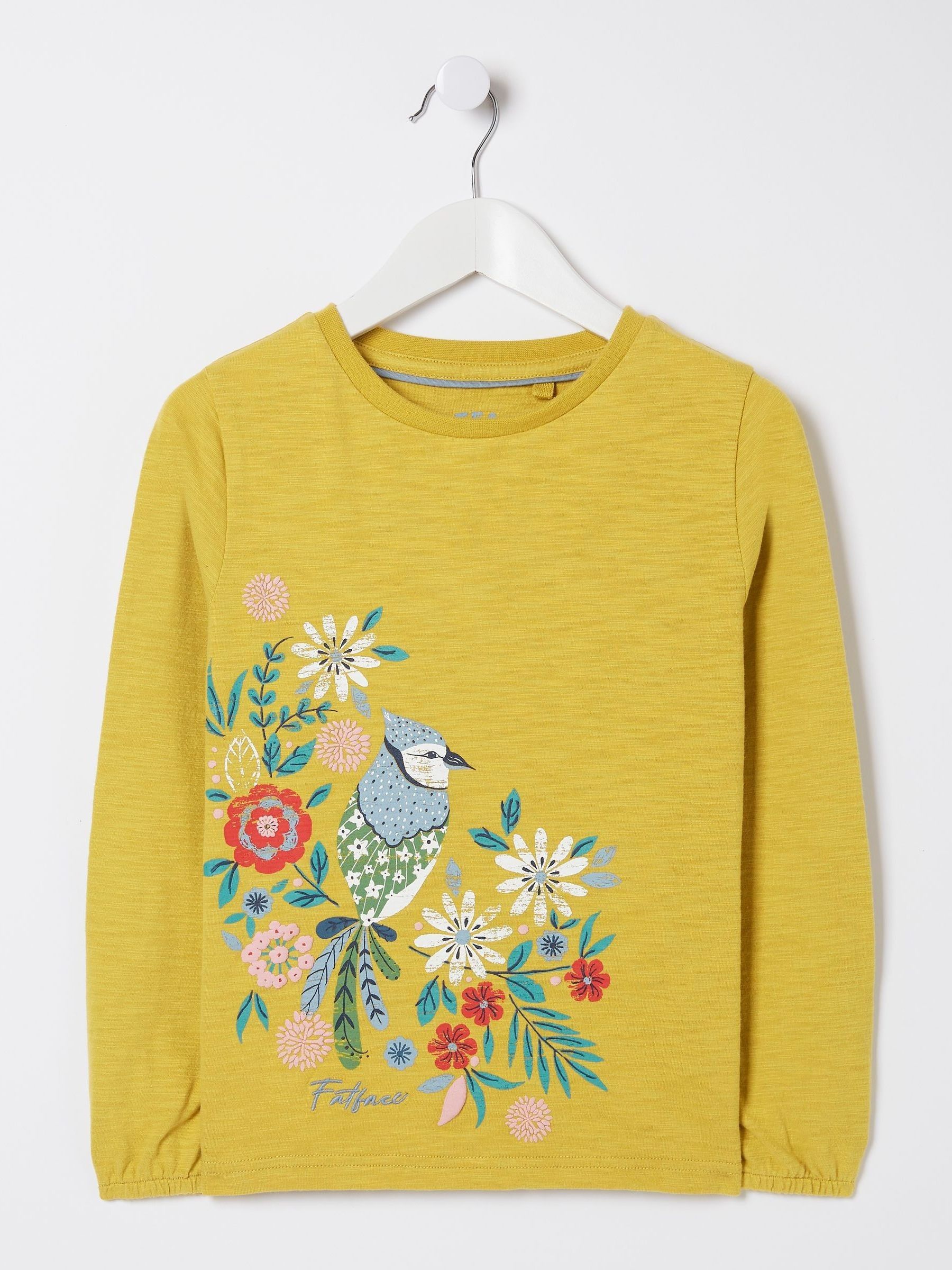 Yellow Bird Graphic T-Shirt - Image 4 of 4 Yellow Bird Graphic T-Shirt - Image 4 of 4