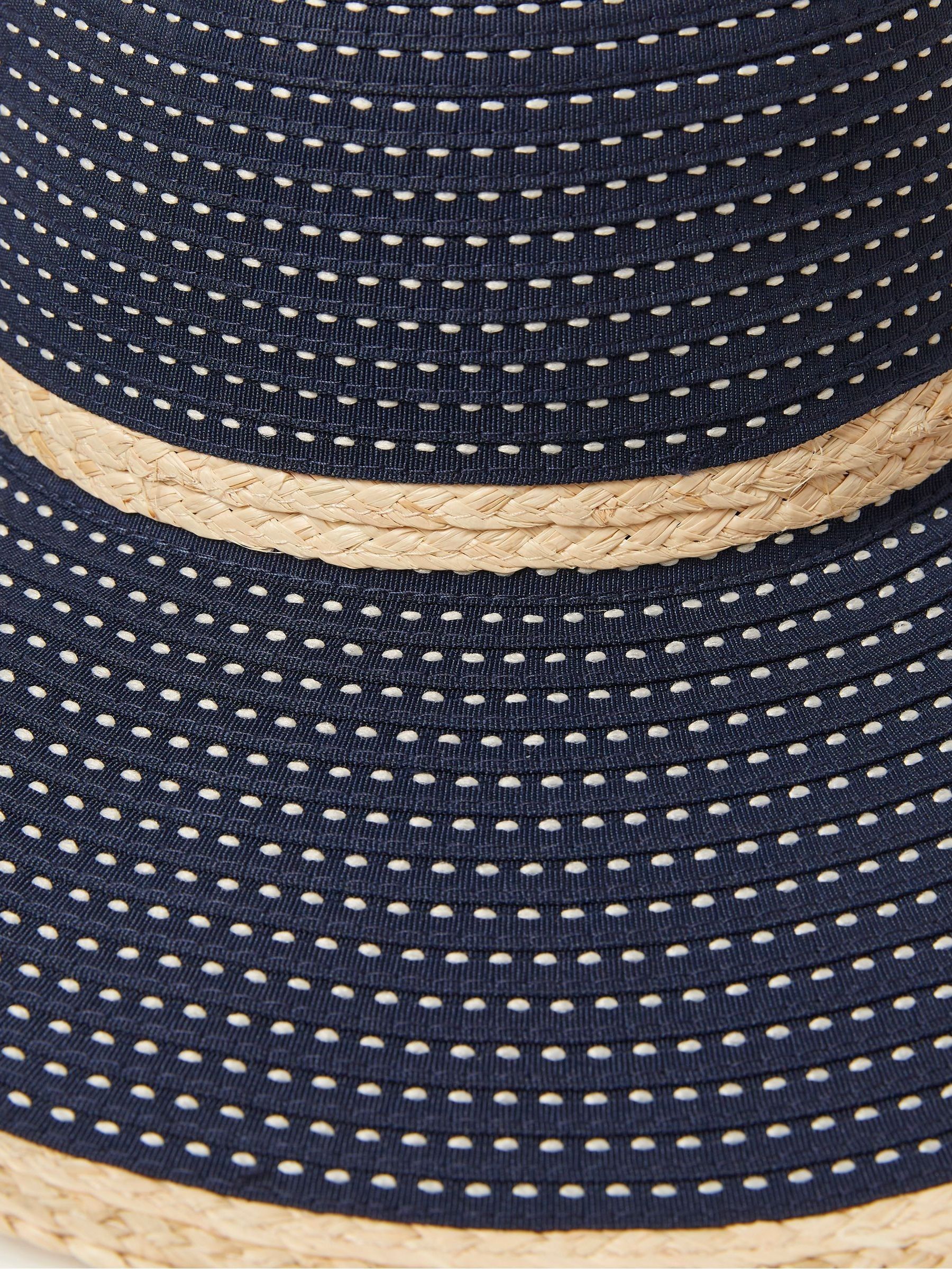 Blue Ribbon Floppy Sun Hat - Image 2 of 2