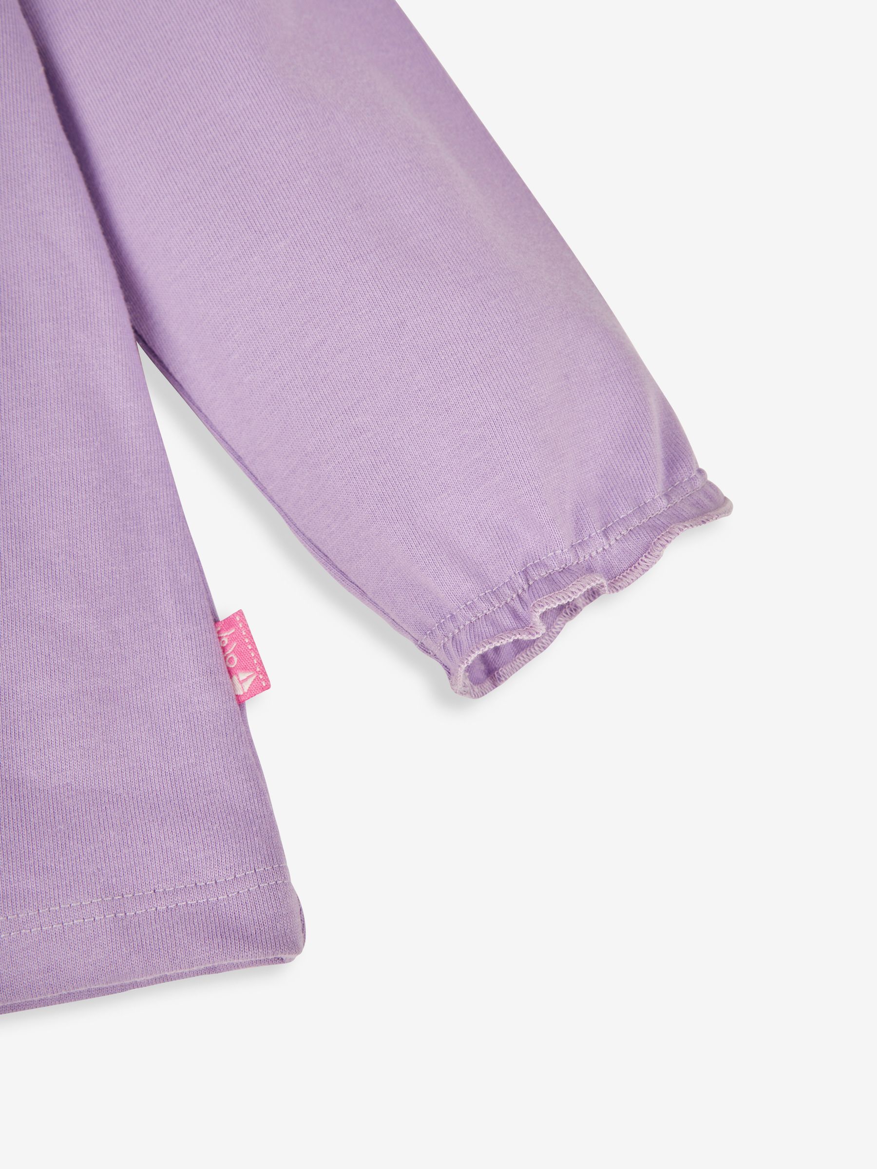 Lilac Pretty Top With Broderie Collar - Image 3 of 3