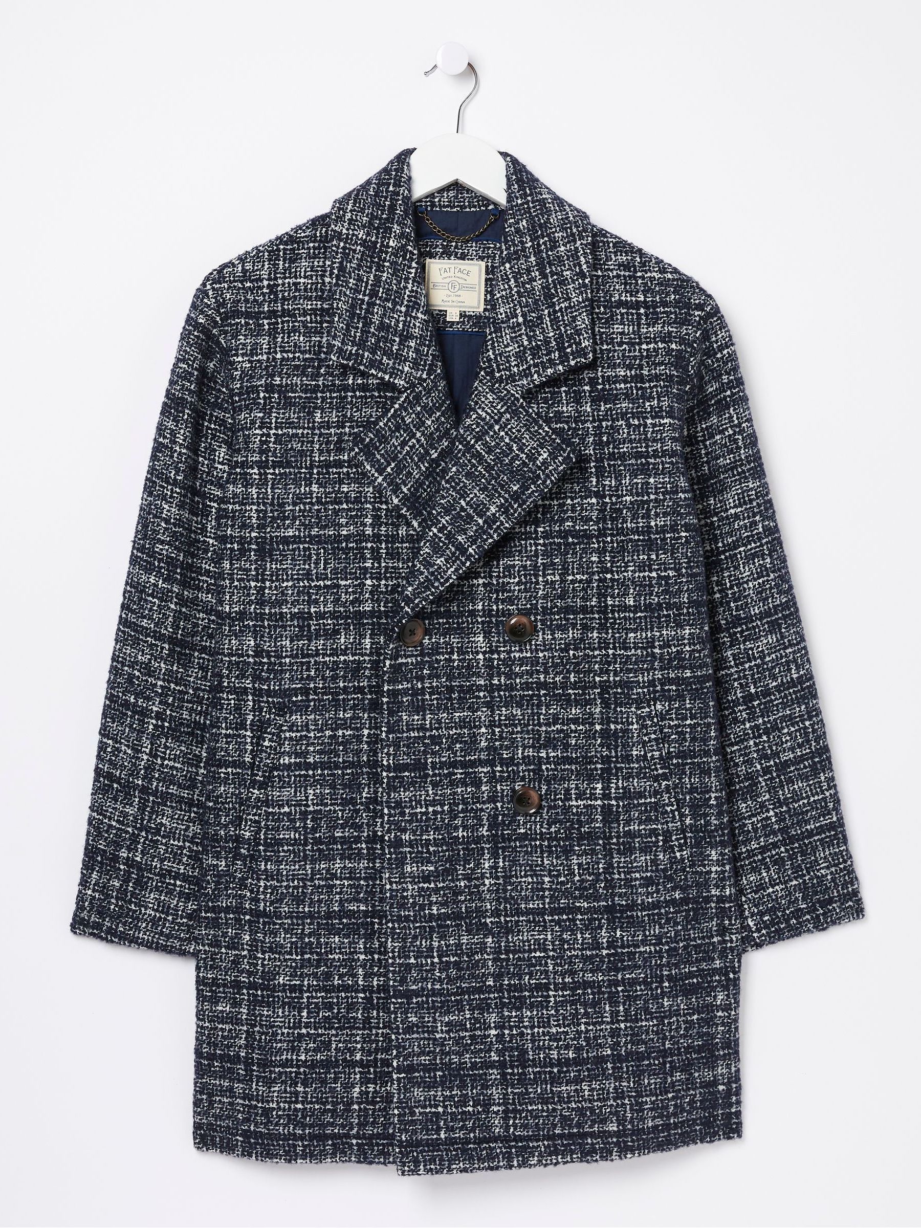 Blue Blair Wool Blend Coat - Image 4 of 4