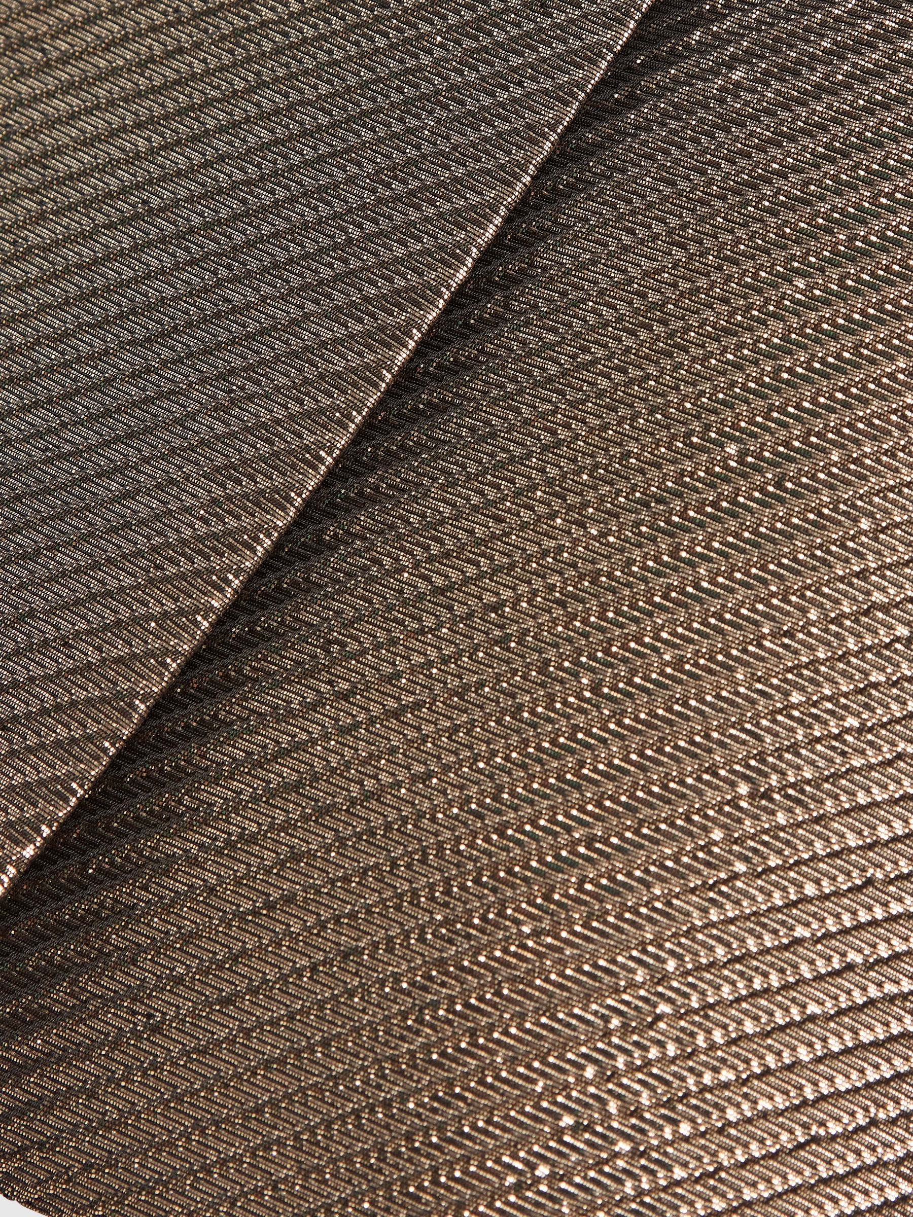 Metallic Mini Skirt in Gold - Image 6 of 6