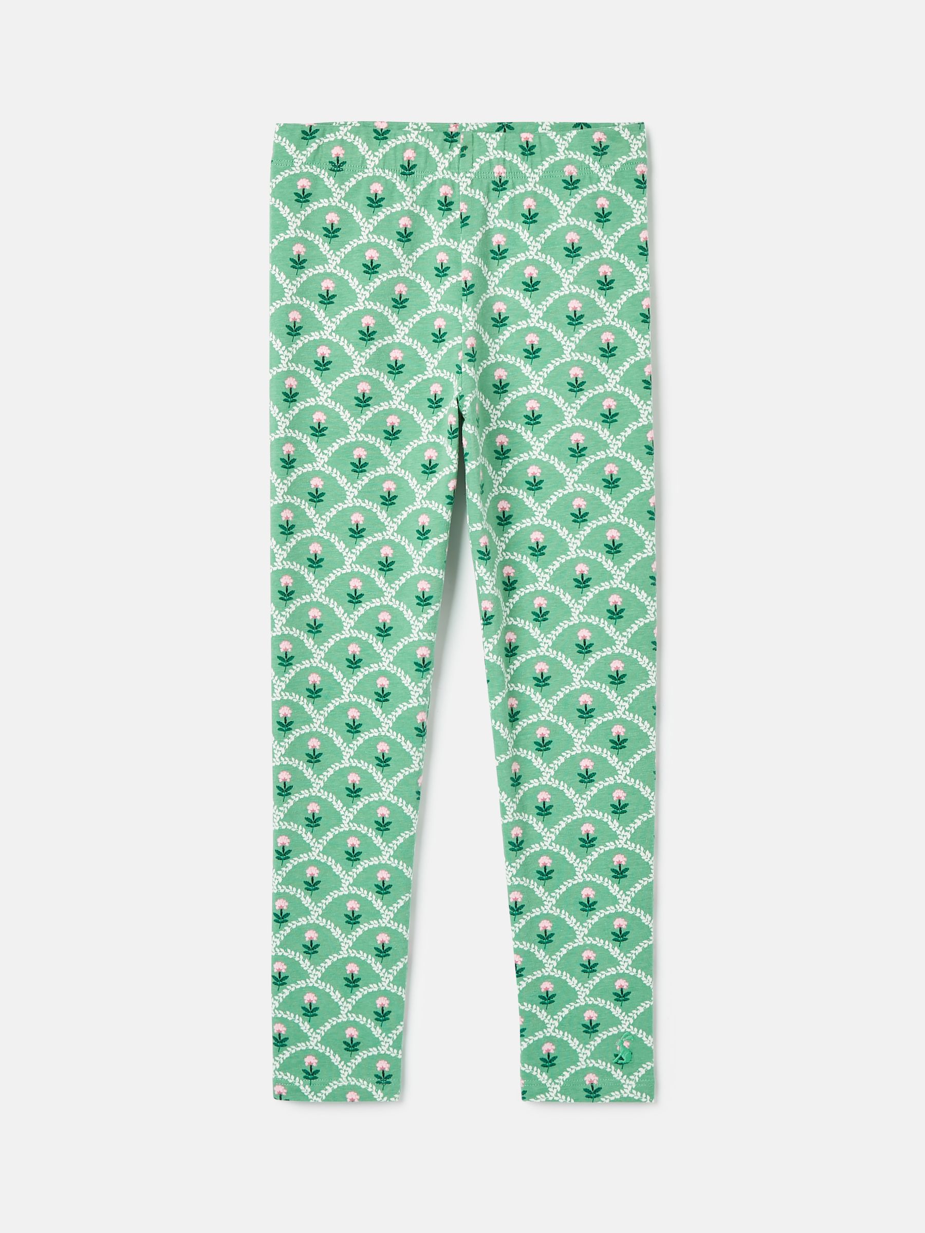 Dee Dee Green Floral Leggings - Image 1 of 7