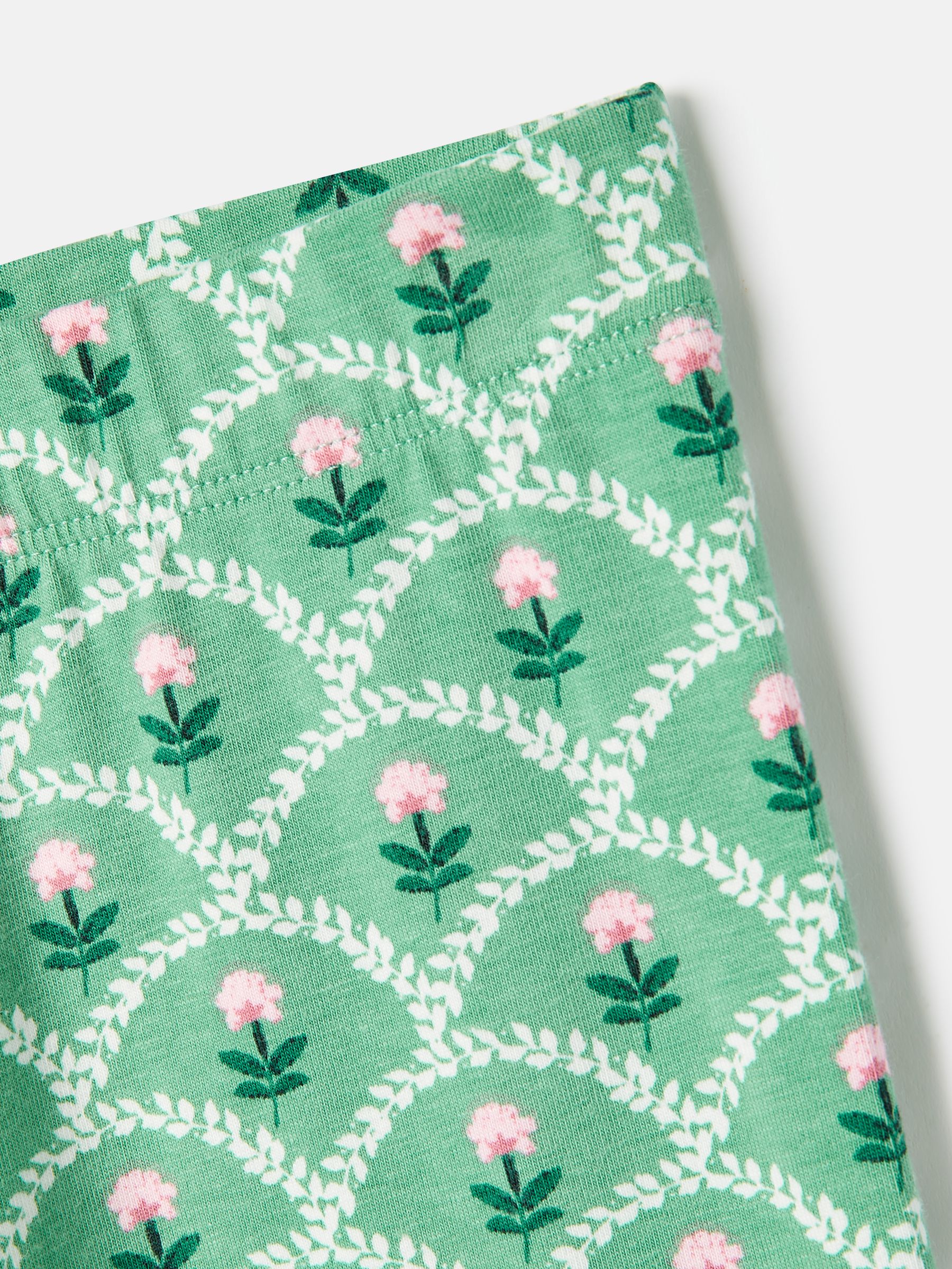 Dee Dee Green Floral Leggings - Image 3 of 7