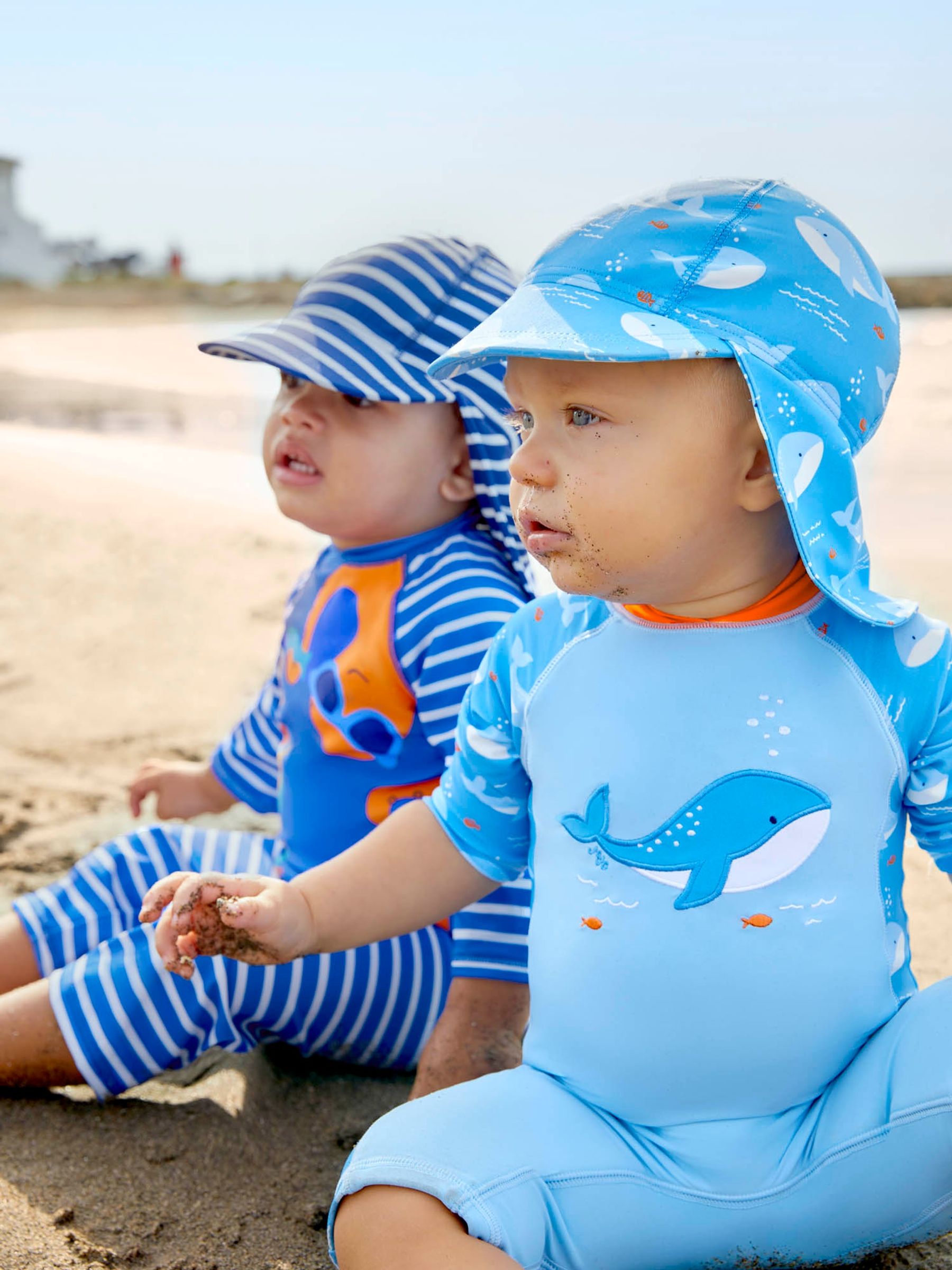 Blue Whale UPF 50 1-Piece Sun Protection Suit - Image 3 of 7