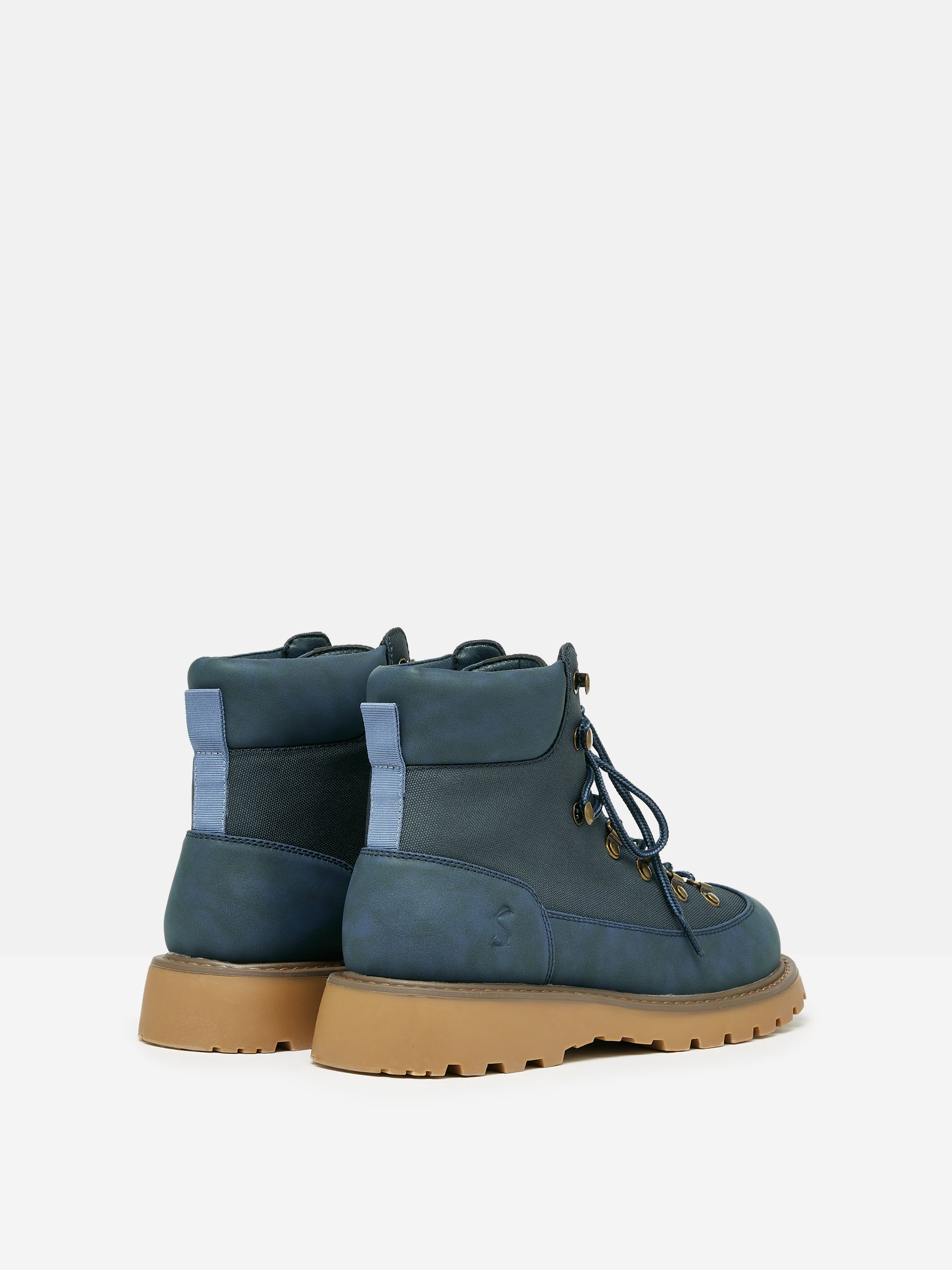 Kendall Navy Lace-Up Boots - Image 3 of 8