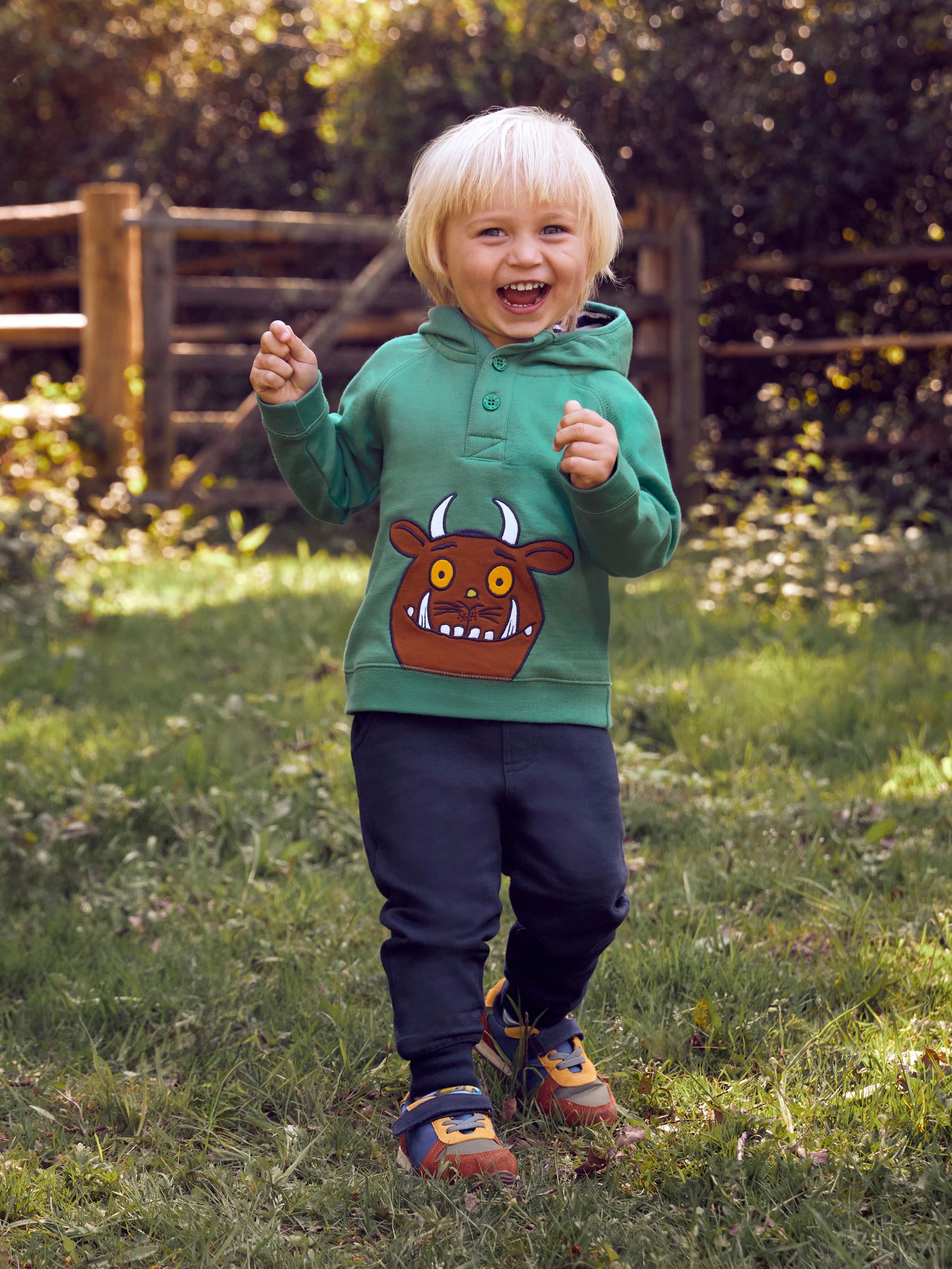 Green The Gruffalo Applique Hooded Sweatshirt - Image 2 of 7
