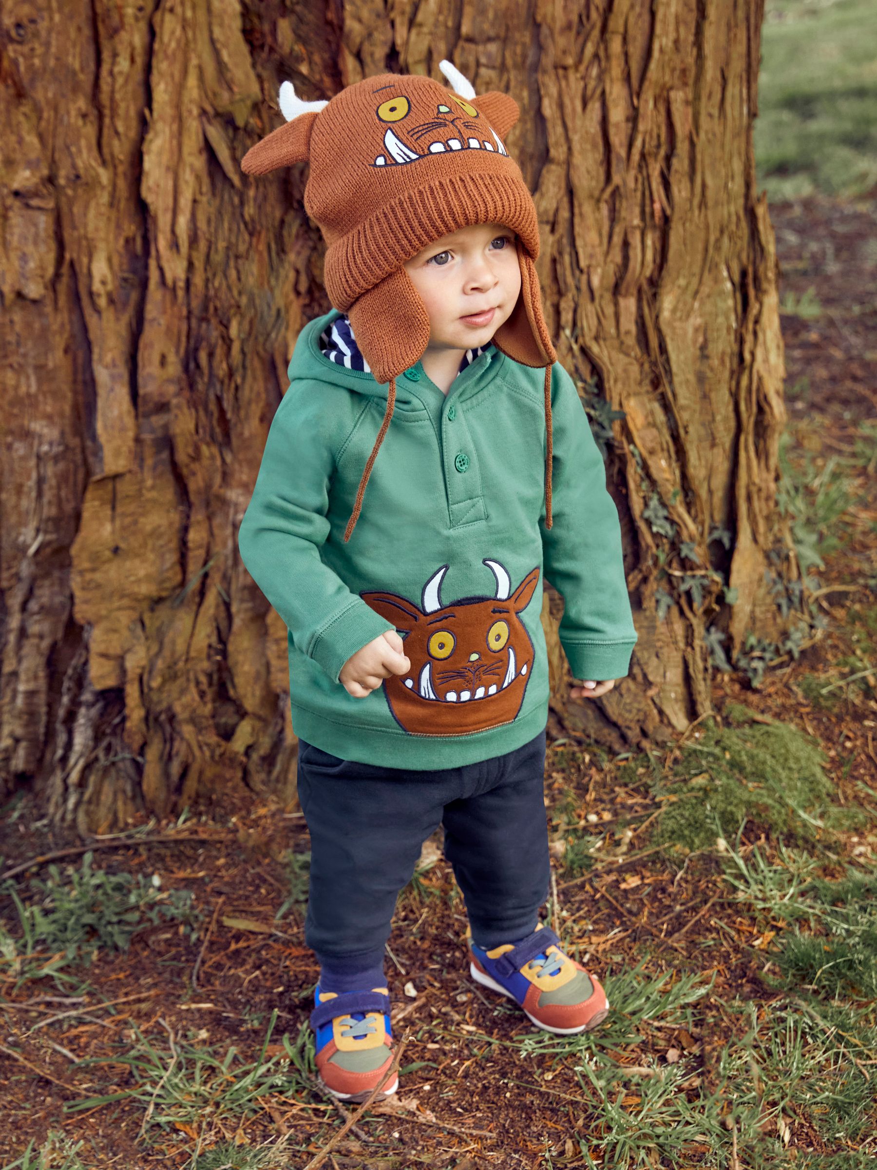 Green The Gruffalo Applique Hooded Sweatshirt - Image 4 of 7