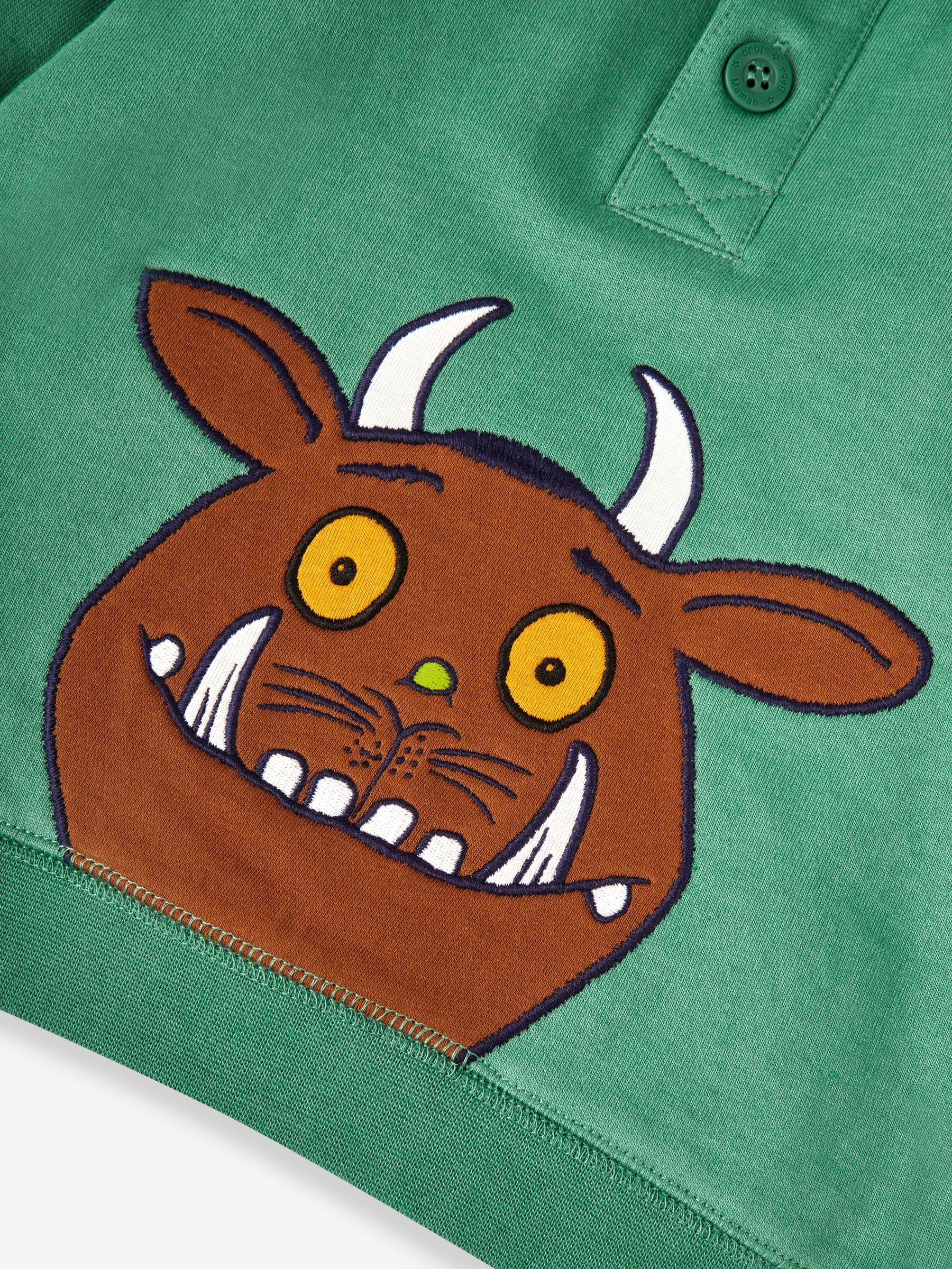 Green The Gruffalo Applique Hooded Sweatshirt - Image 7 of 7