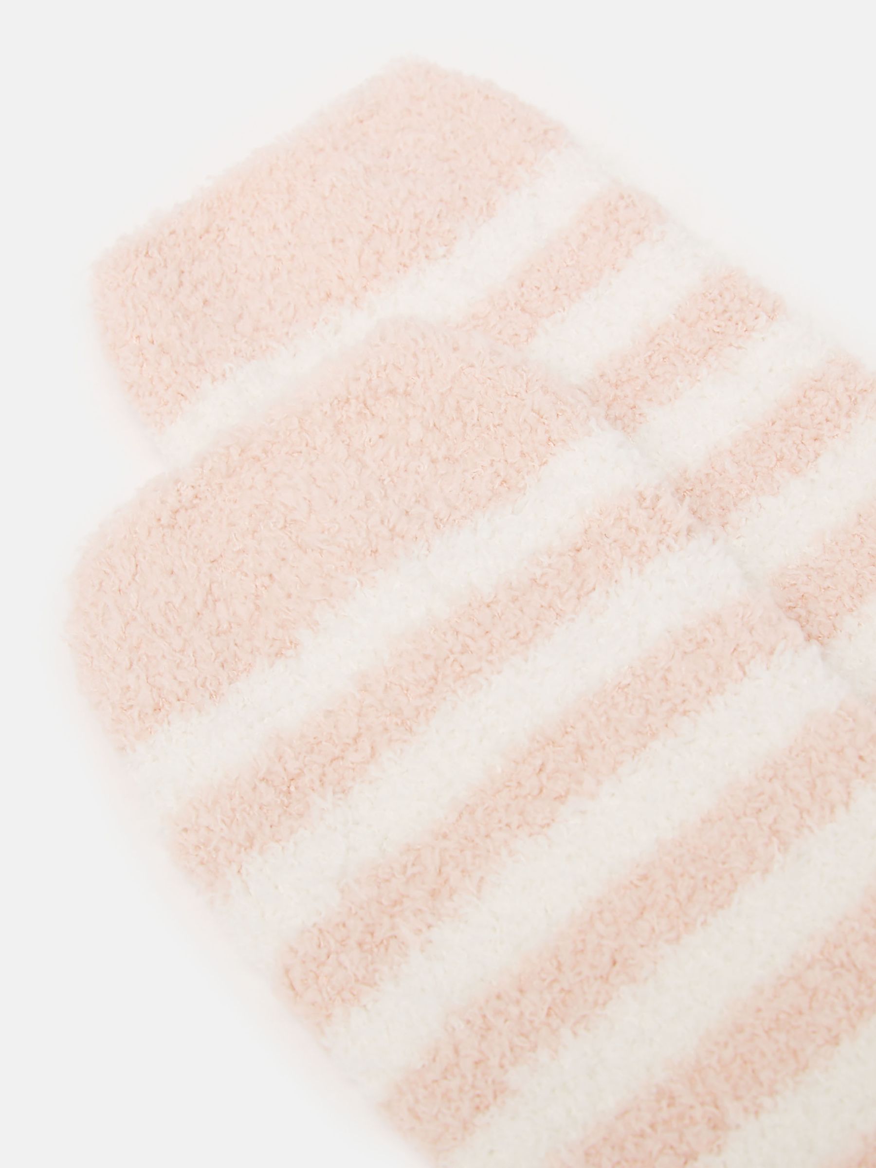 Fluffy Pink/Cream Socks - Image 3 of 3