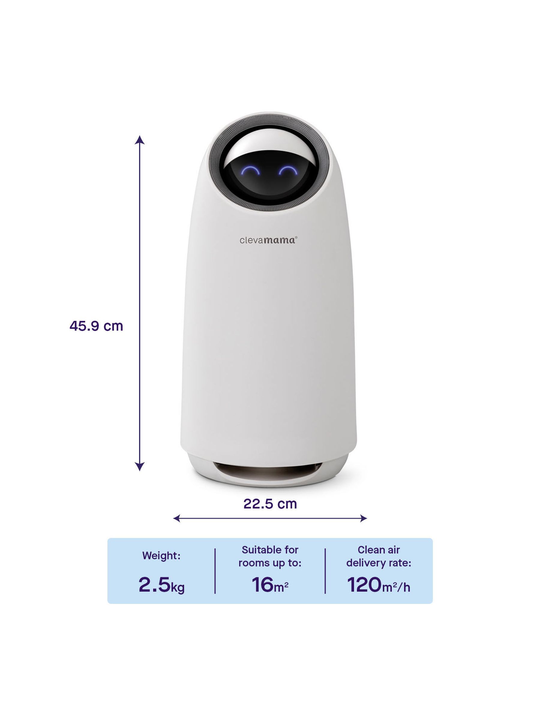 Clevamama ClevaPure™ Air Purifier - Image 3 of 10