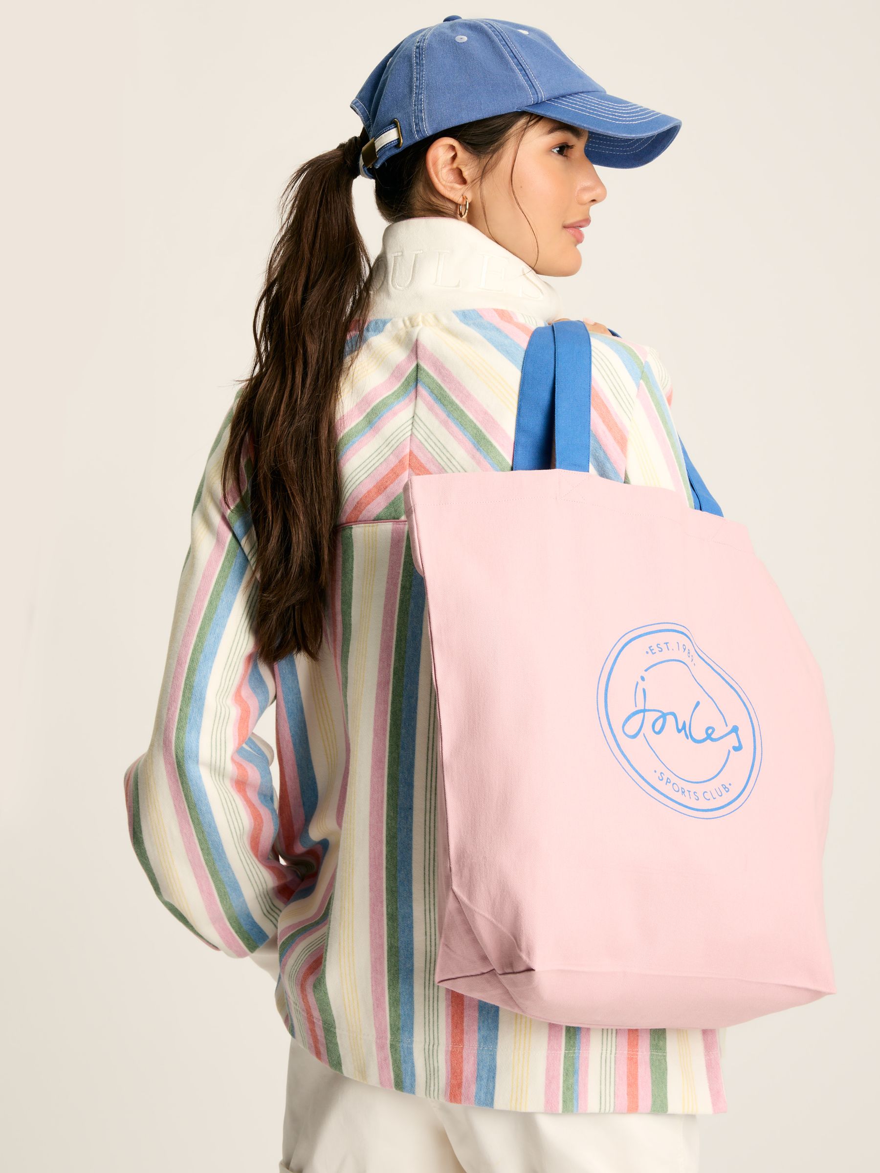 Courtside Pink Tote Bag - Image 1 of 4