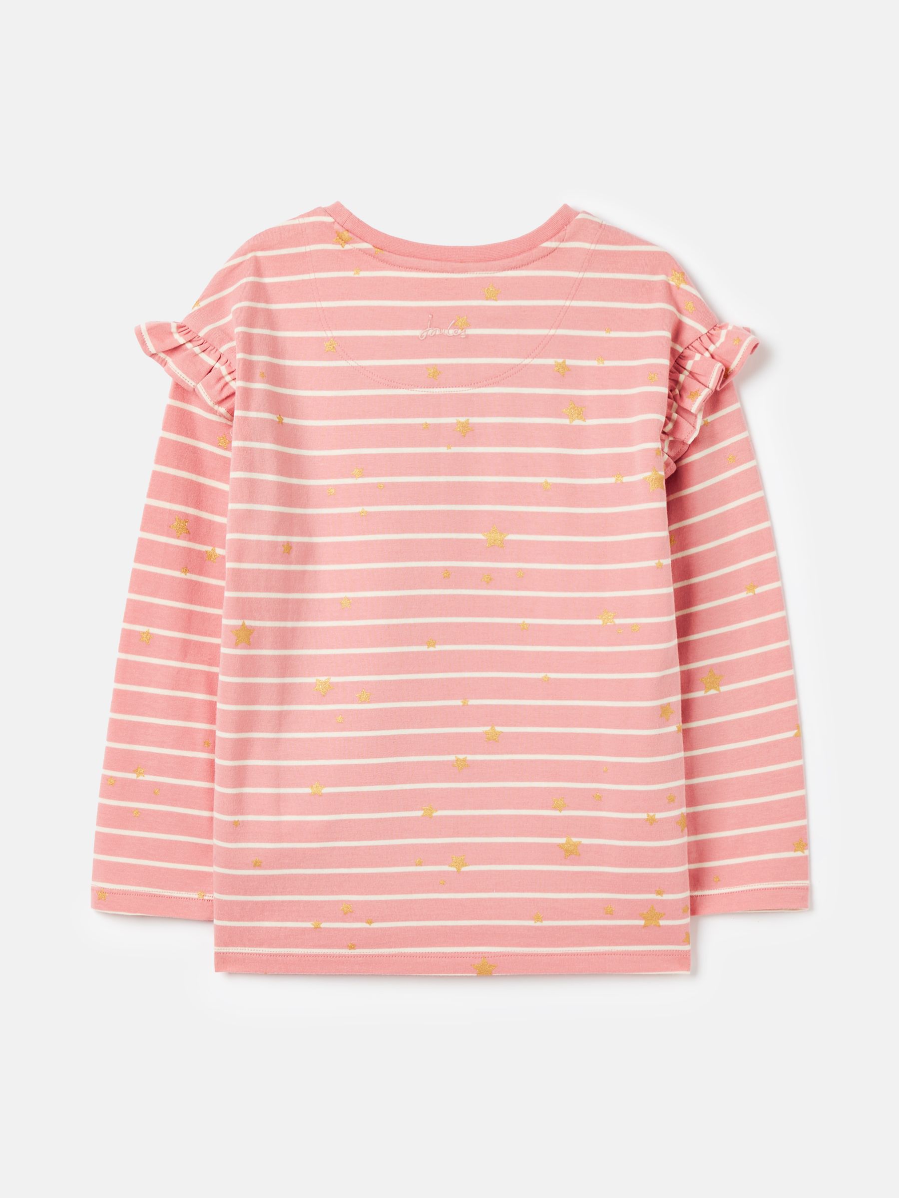 Angelica Pink/Cream Striped Long Sleeve Top - Image 1 of 4