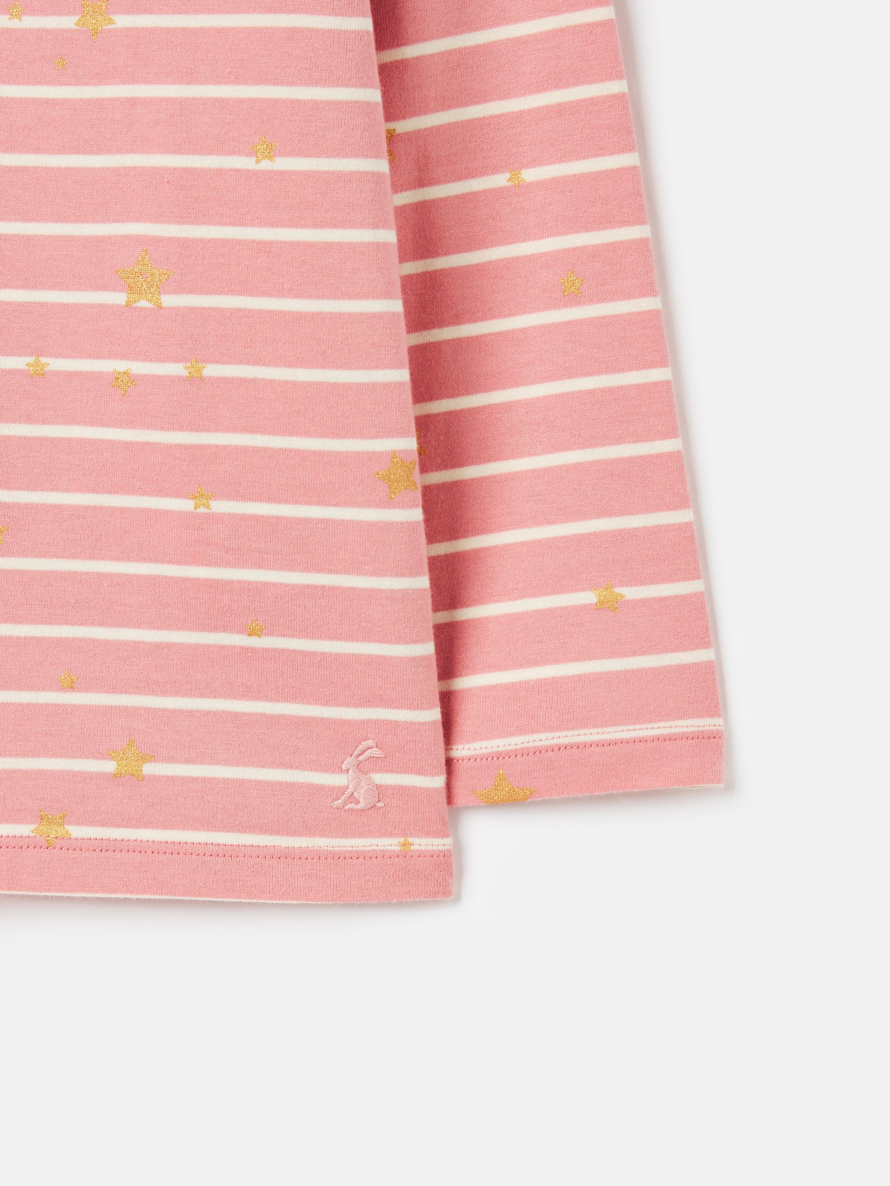 Angelica Pink/Cream Striped Long Sleeve Top - Image 3 of 4