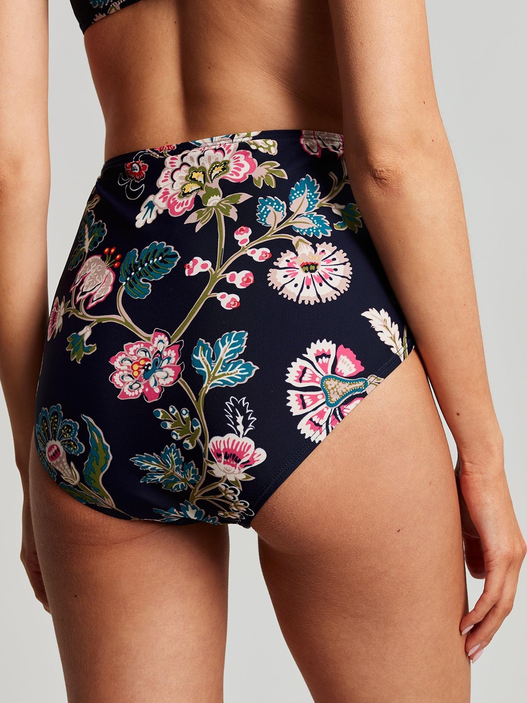 Jasmine Navy Floral Bikini Bottoms - Image 2 of 8