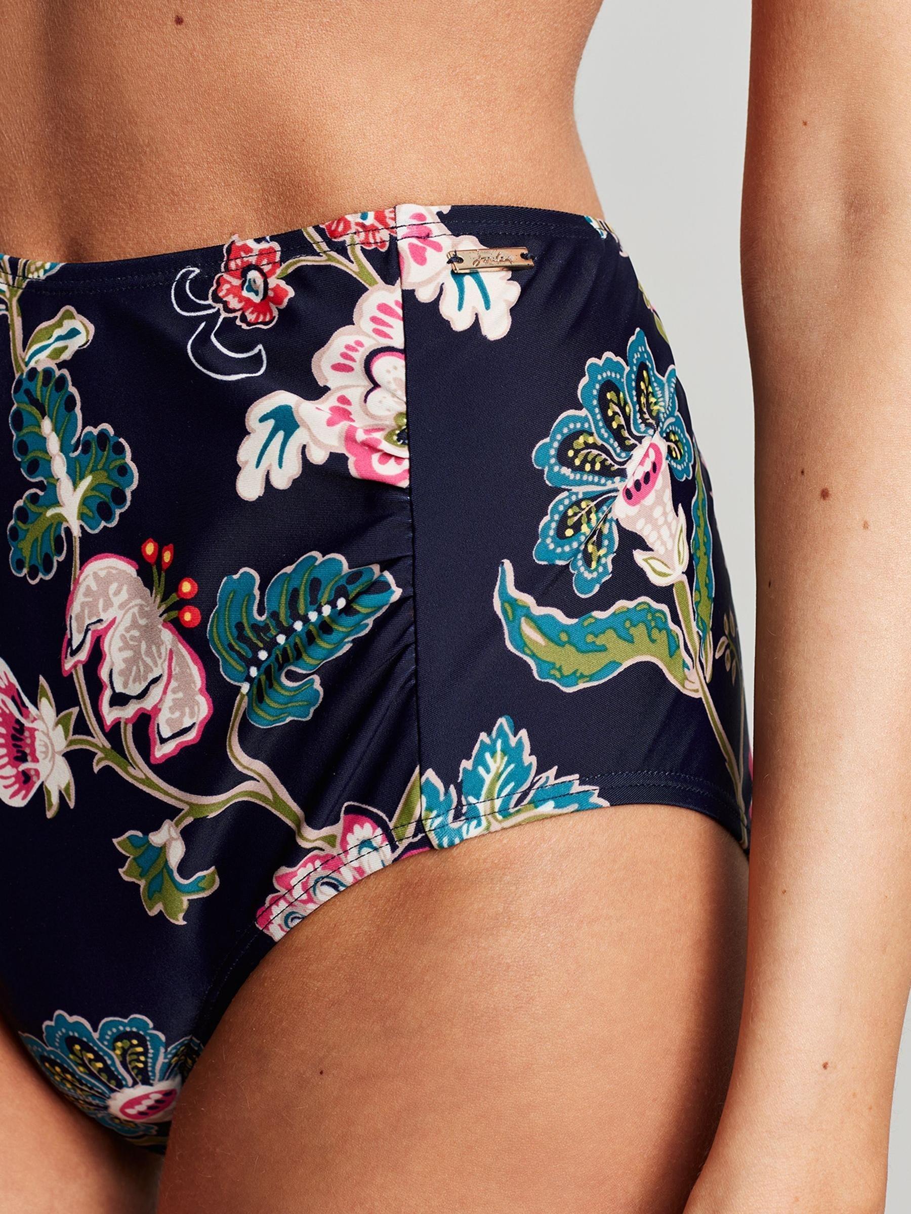 Jasmine Navy Floral Bikini Bottoms - Image 4 of 8
