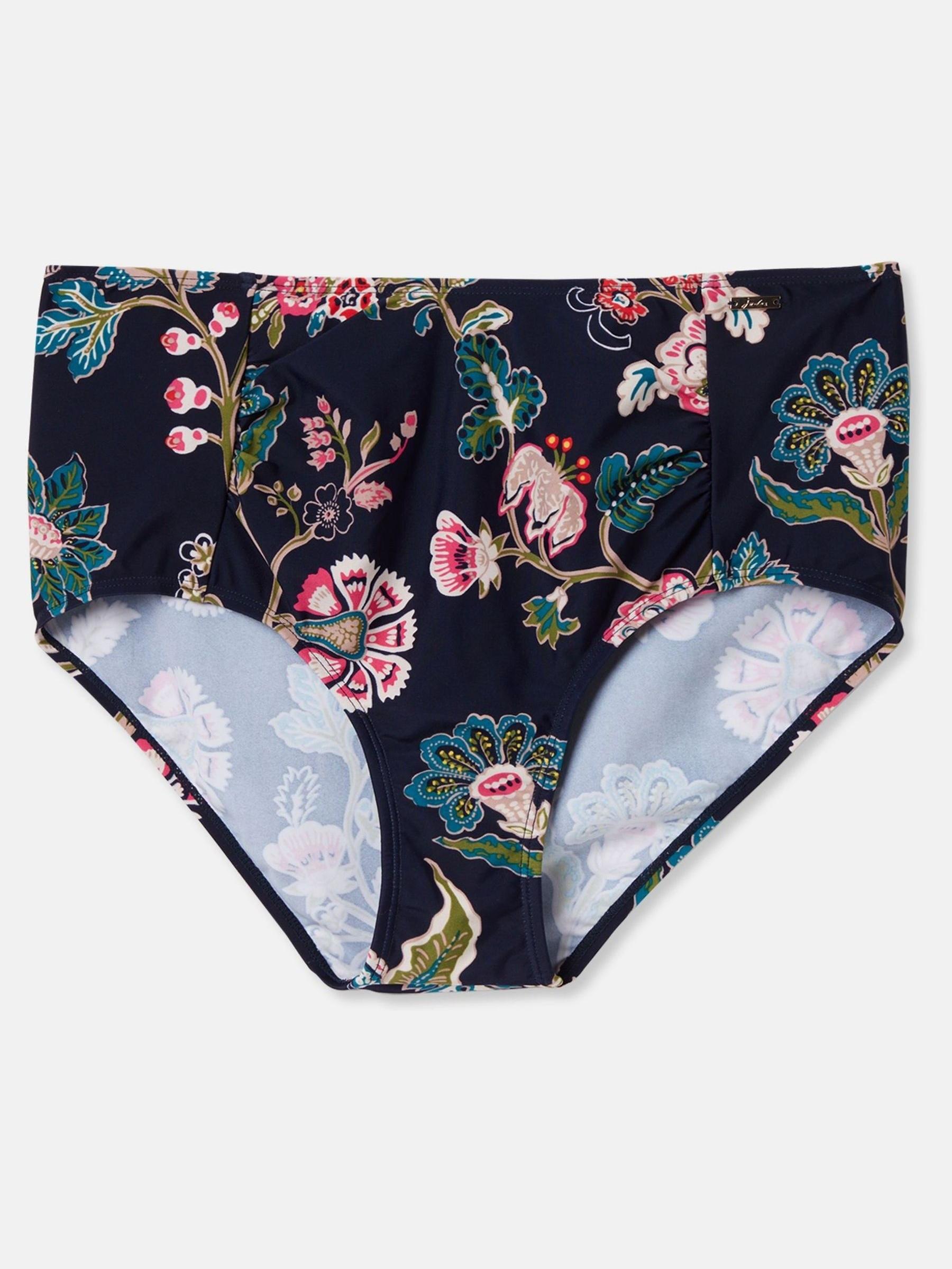Jasmine Navy Floral Bikini Bottoms - Image 7 of 8