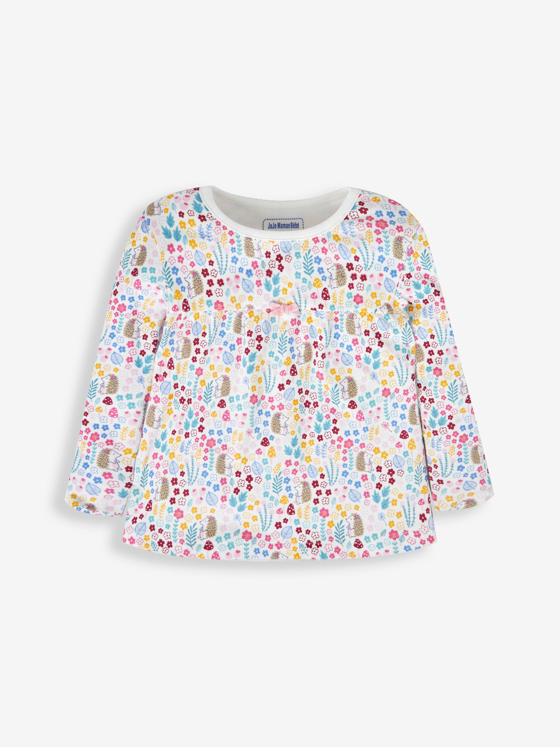 Cream 2-Pack Hedgehog Jersey Pyjamas - Image 6 of 10