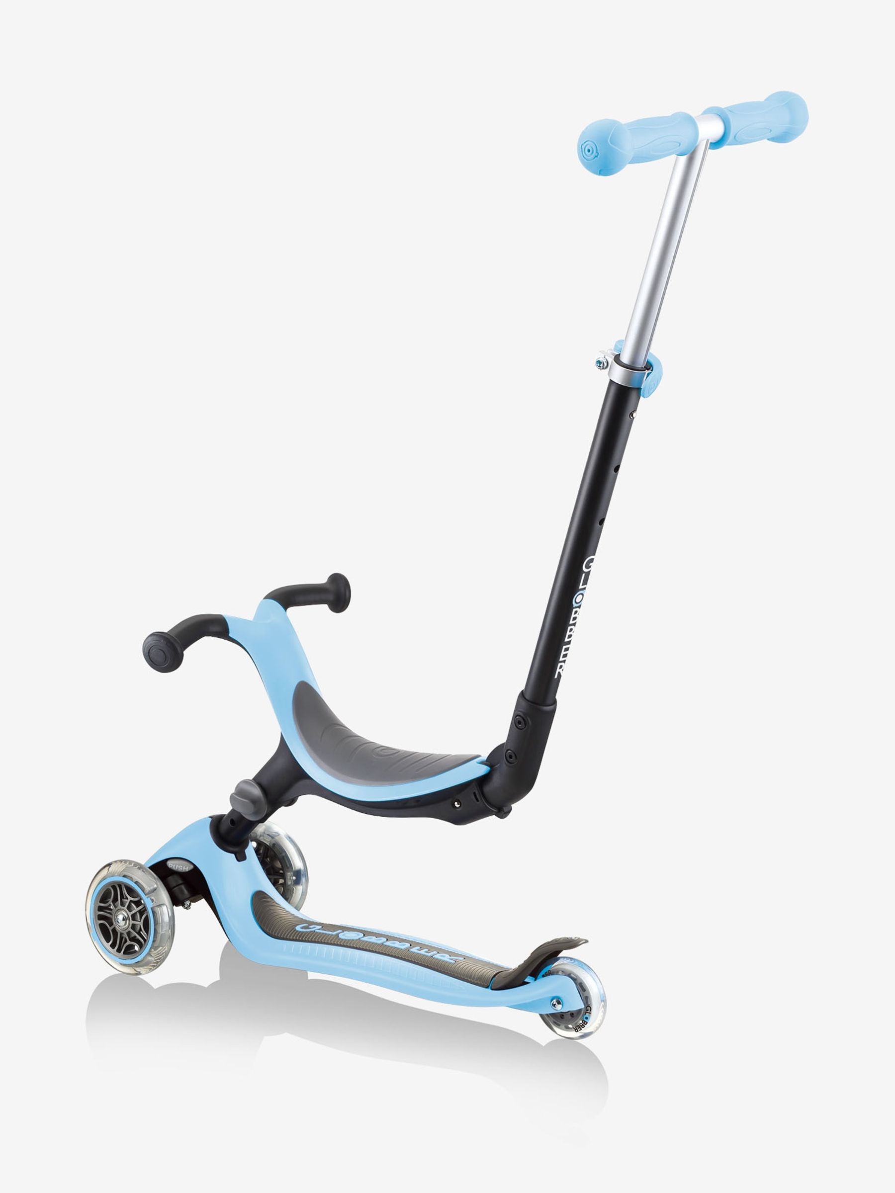 Blue Globber Go Up Foldable Lights Scooter - Image 3 of 10