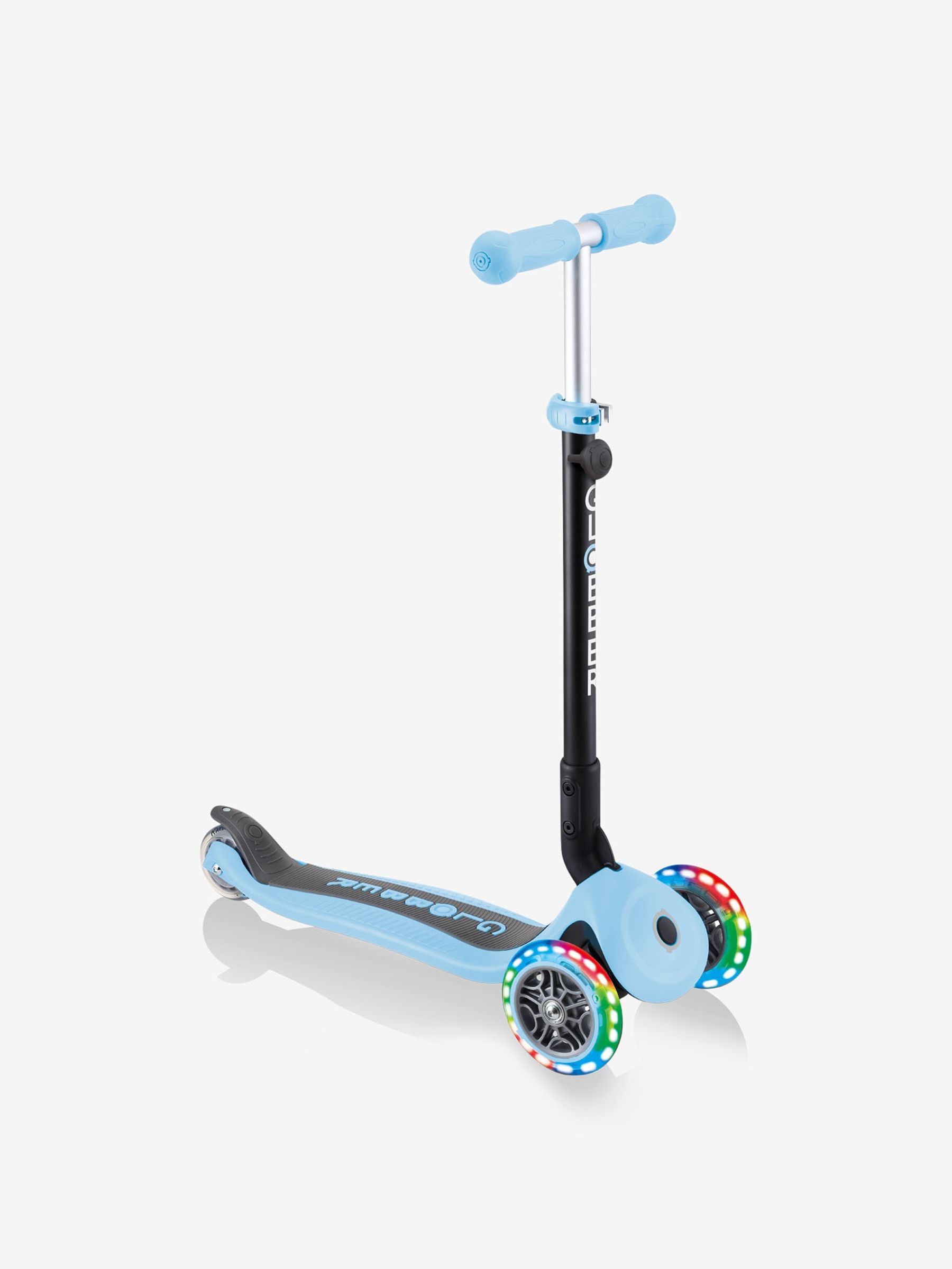 Blue Globber Go Up Foldable Lights Scooter - Image 5 of 10