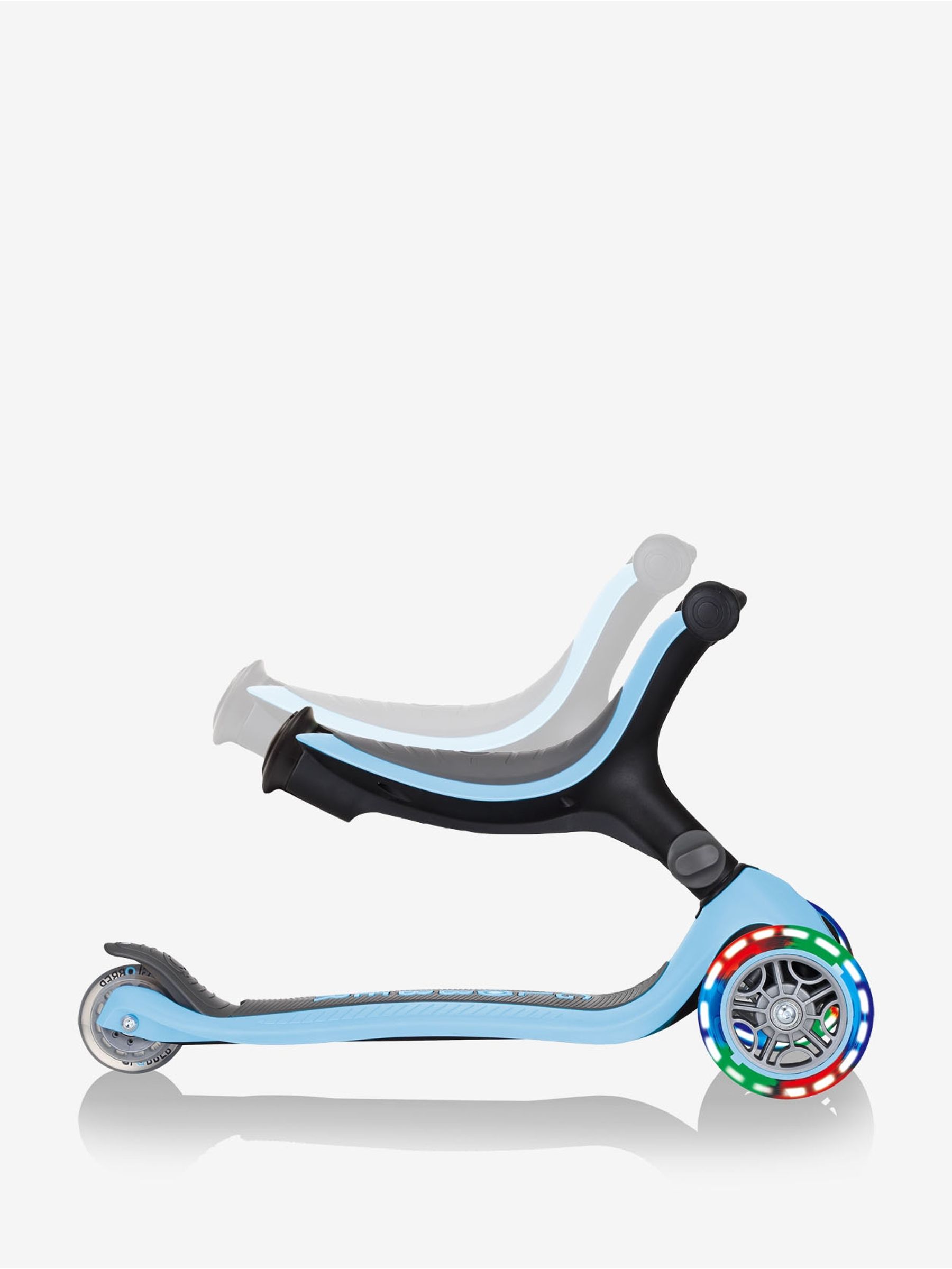 Blue Globber Go Up Foldable Lights Scooter - Image 6 of 10