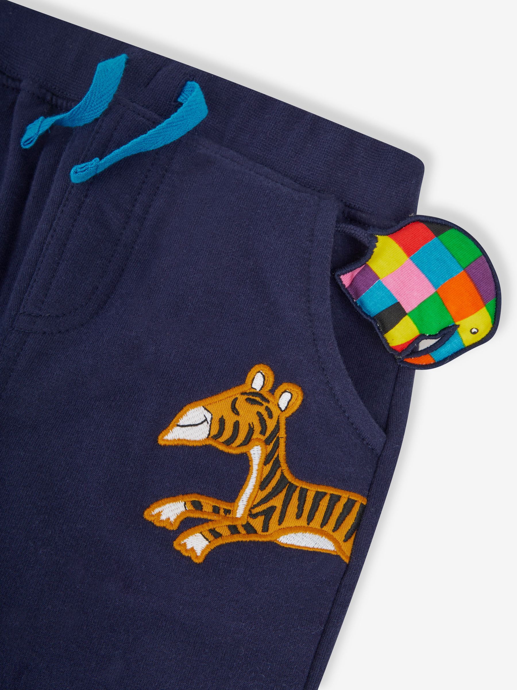 Navy Elmer Appliqué With Pet In Pocket Joggers - Image 3 of 7
