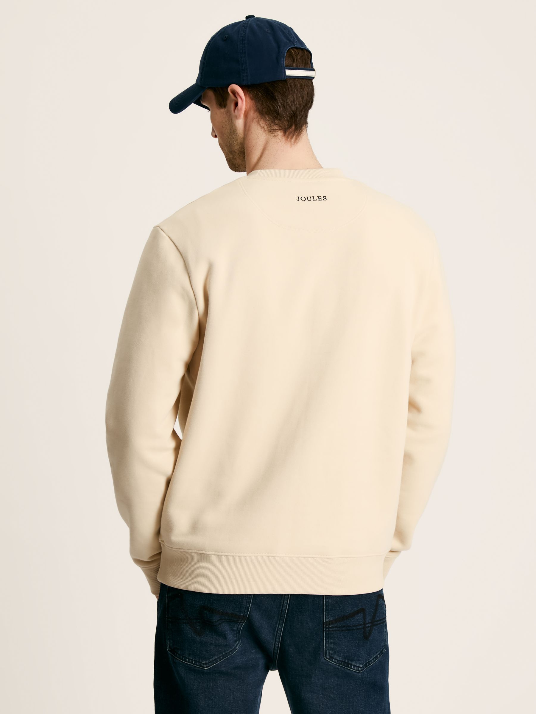 Mason Cream Graphic Crew Neck Jumper - Image 2 of 6