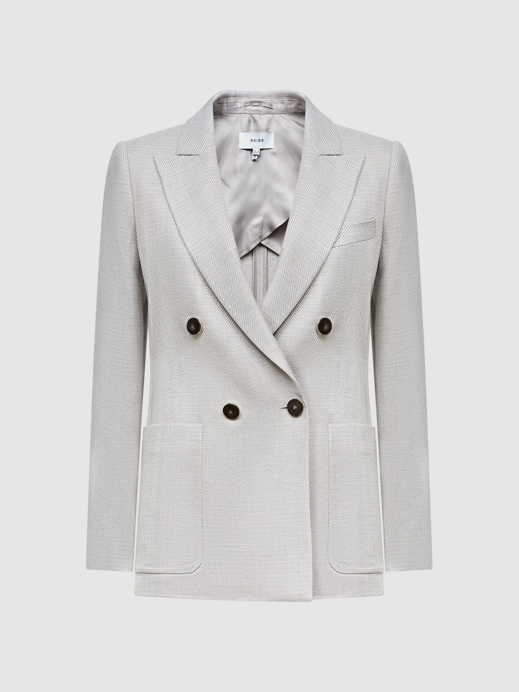 【海外限定】REISSブレザー☆Petite Lia Double Breasted Blazer Reiss Petite Lia Double Breasted Blazer, Navy