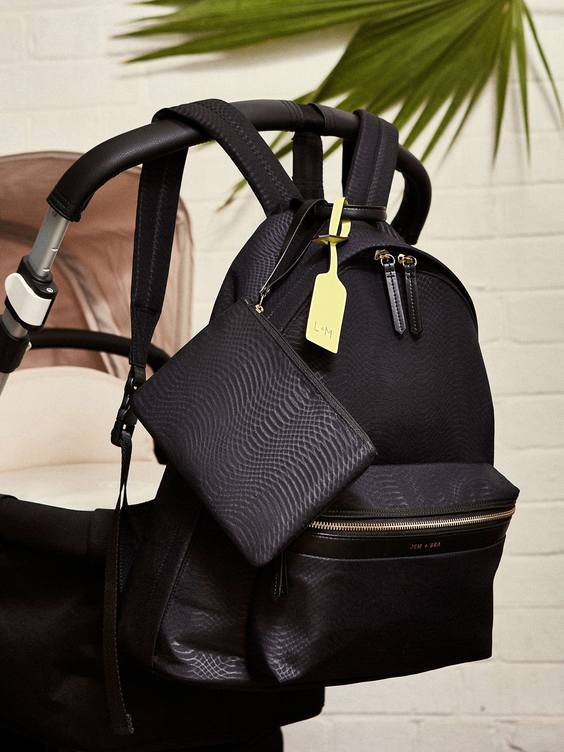 Jem + Bea Jamie Python Backpack - Image 2 of 5