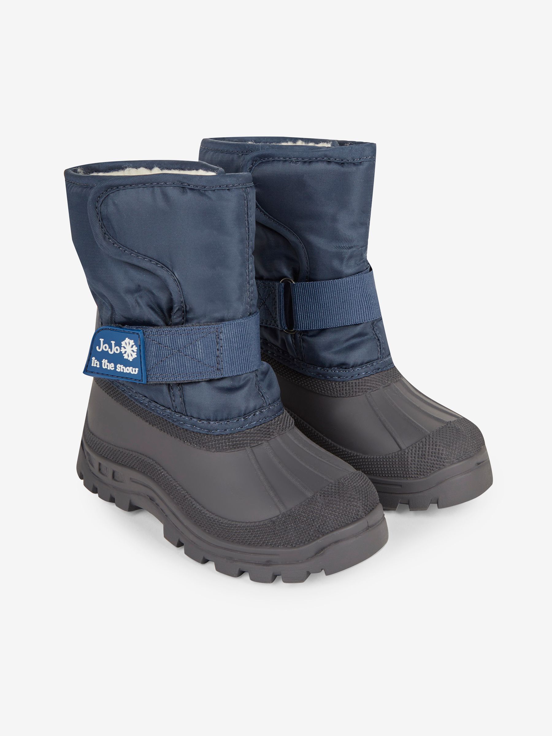Navy Alpine Snow Boots - Image 1 of 4