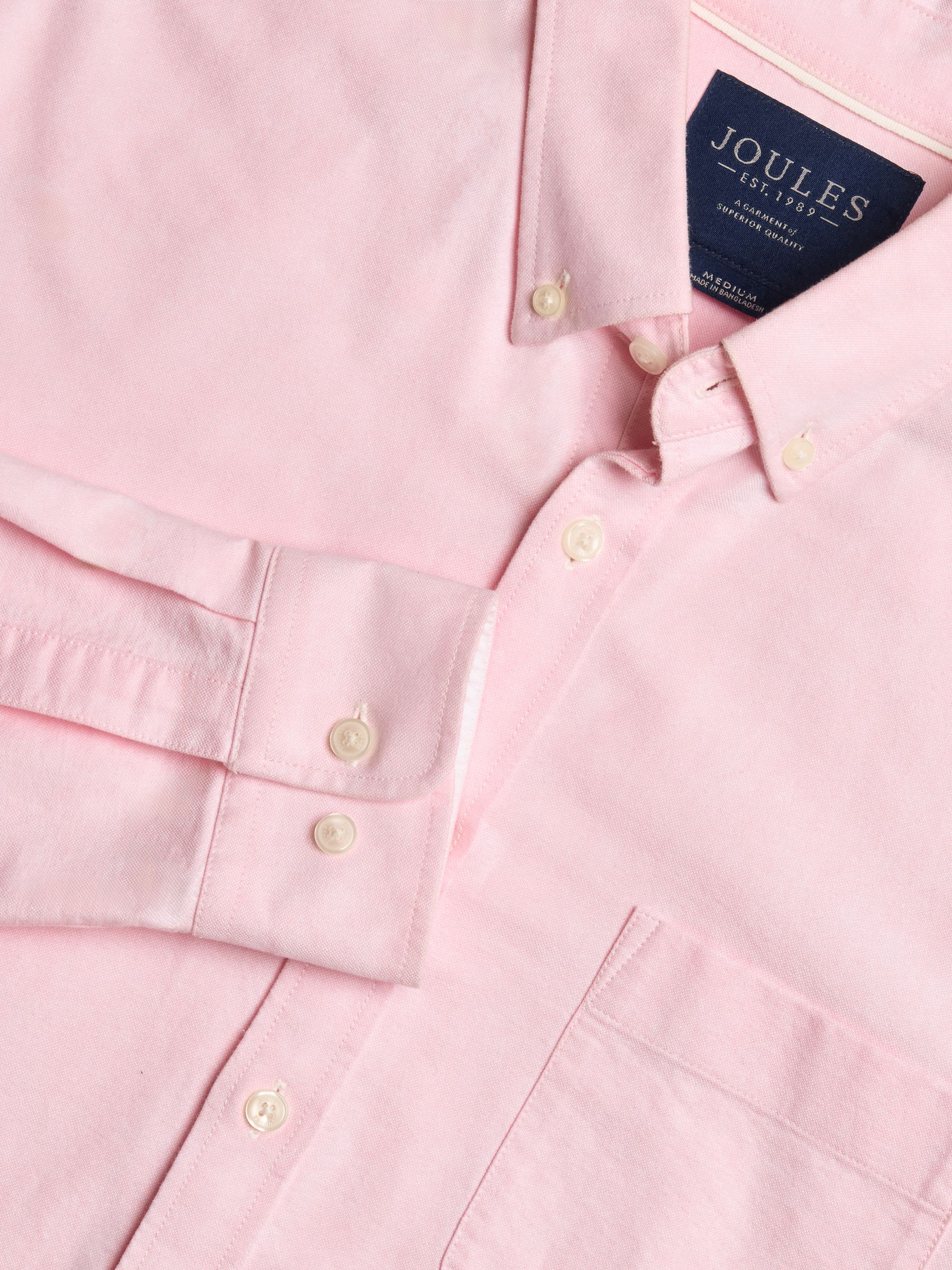 Oxford Pink Long Sleeve Classic Fit Shirt - Image 1 of 9
