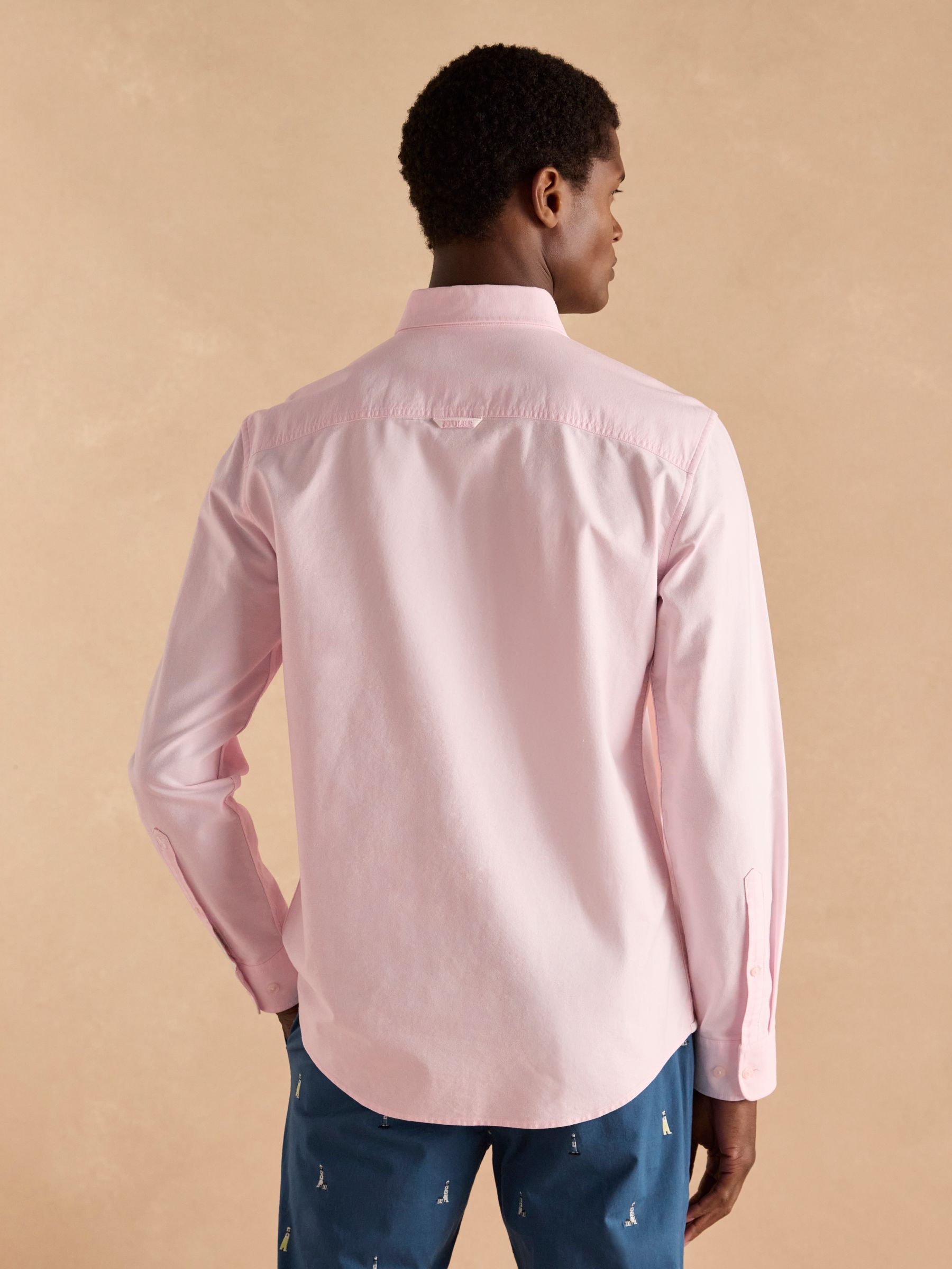 Oxford Pink Long Sleeve Classic Fit Shirt - Image 3 of 9