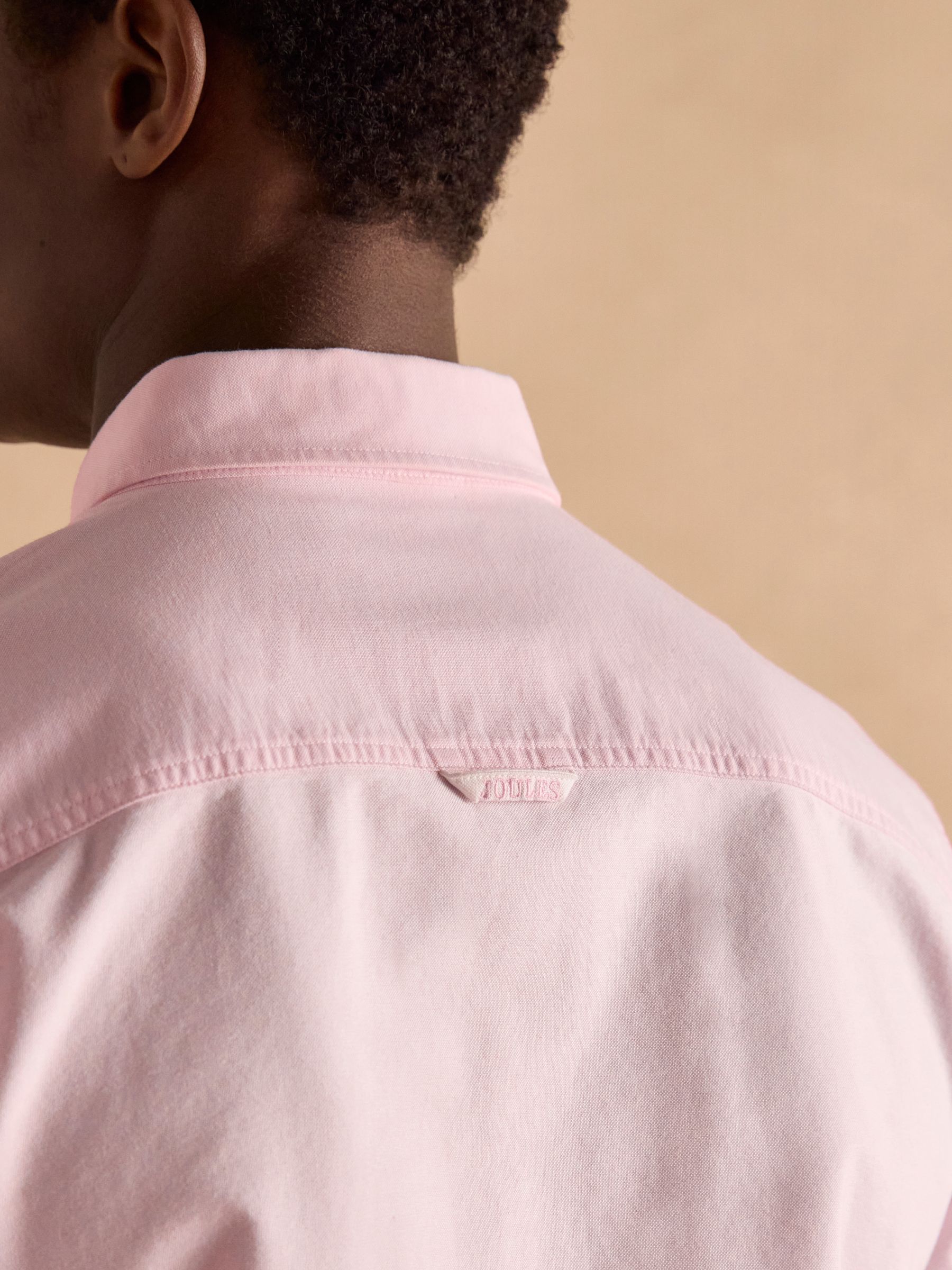 Oxford Pink Long Sleeve Classic Fit Shirt - Image 6 of 9