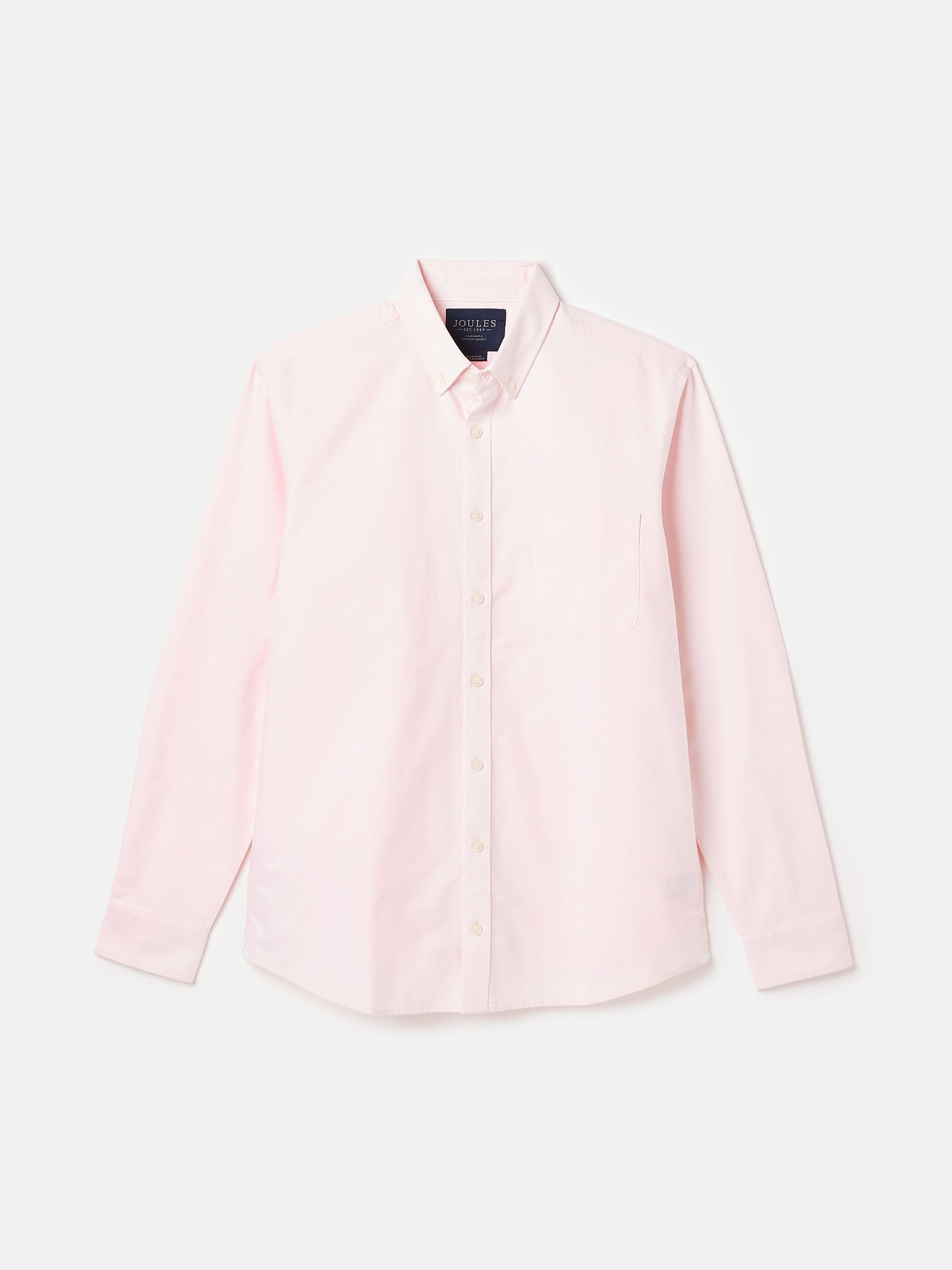 Oxford Pink Long Sleeve Classic Fit Shirt - Image 8 of 9