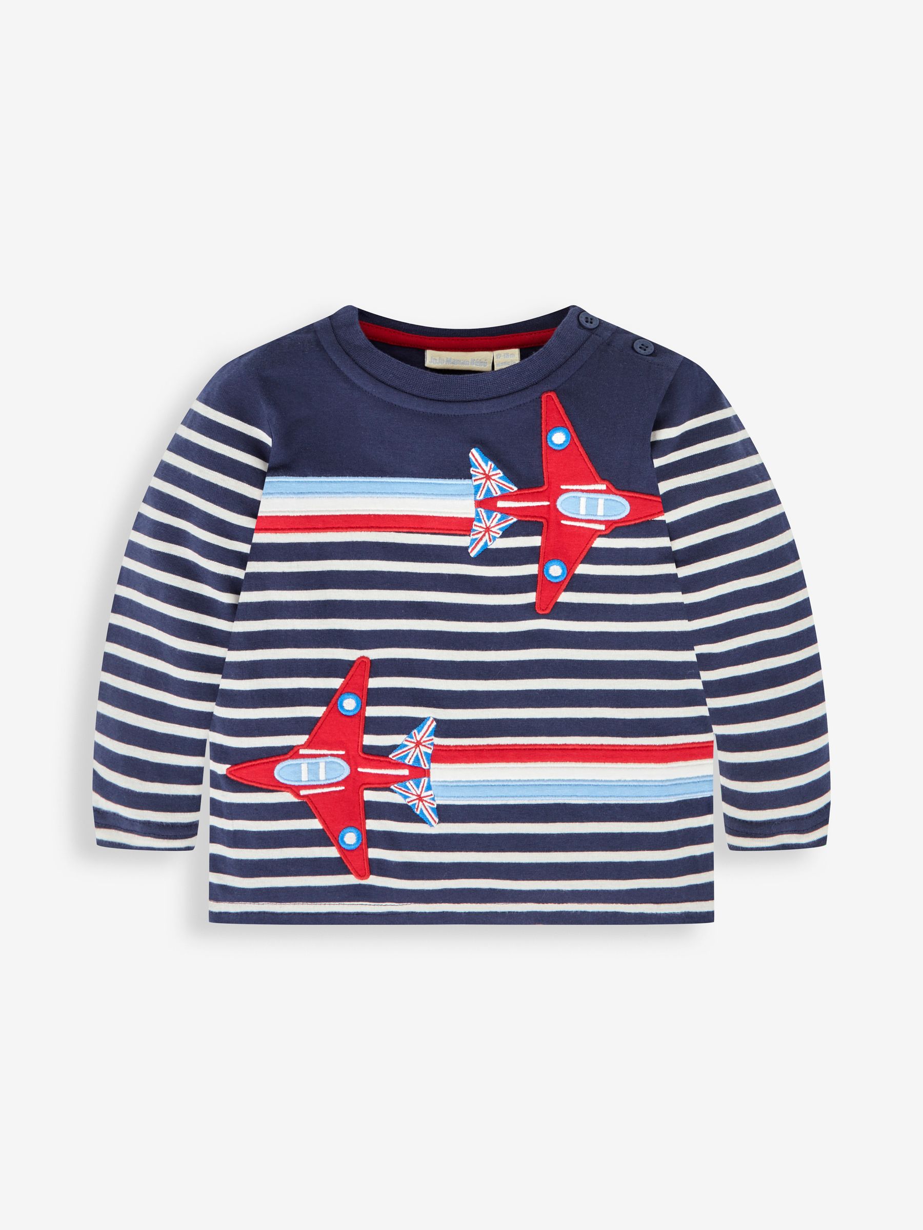 Red Arrows Appliqué Top in Navy - Image 1 of 3