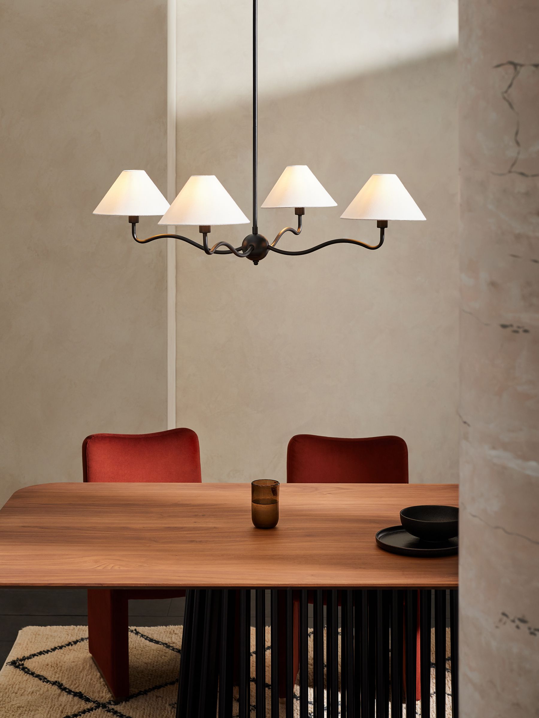 Madelyn Ceiling Light in Black - Image 1 of 4