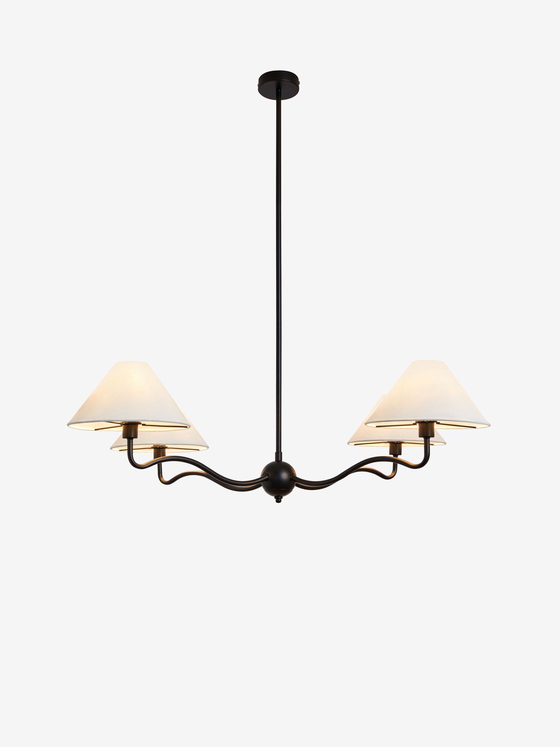 Madelyn Ceiling Light in Black - Image 4 of 4