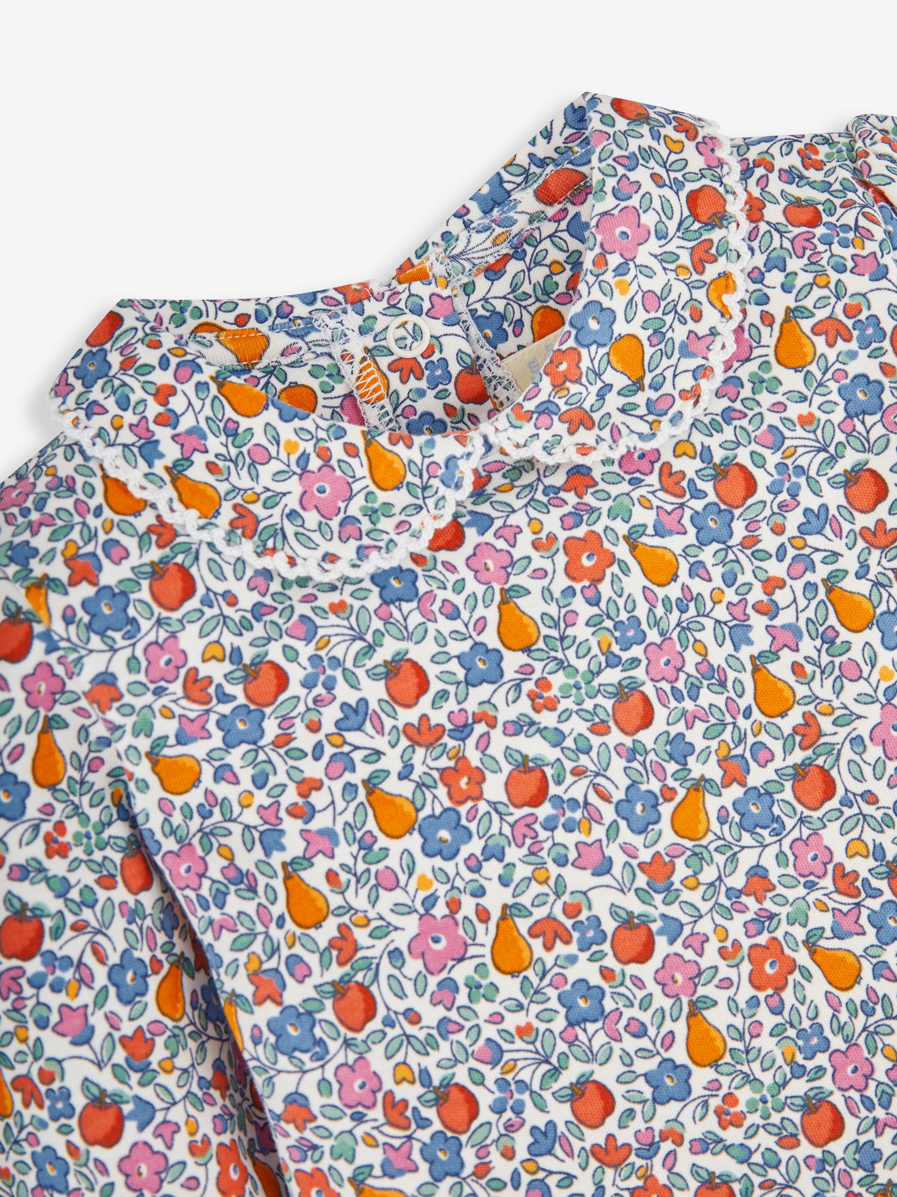 Cream Girls' Orchard Ditsy Floral Peter Pan Baby Body - Image 2 of 2
