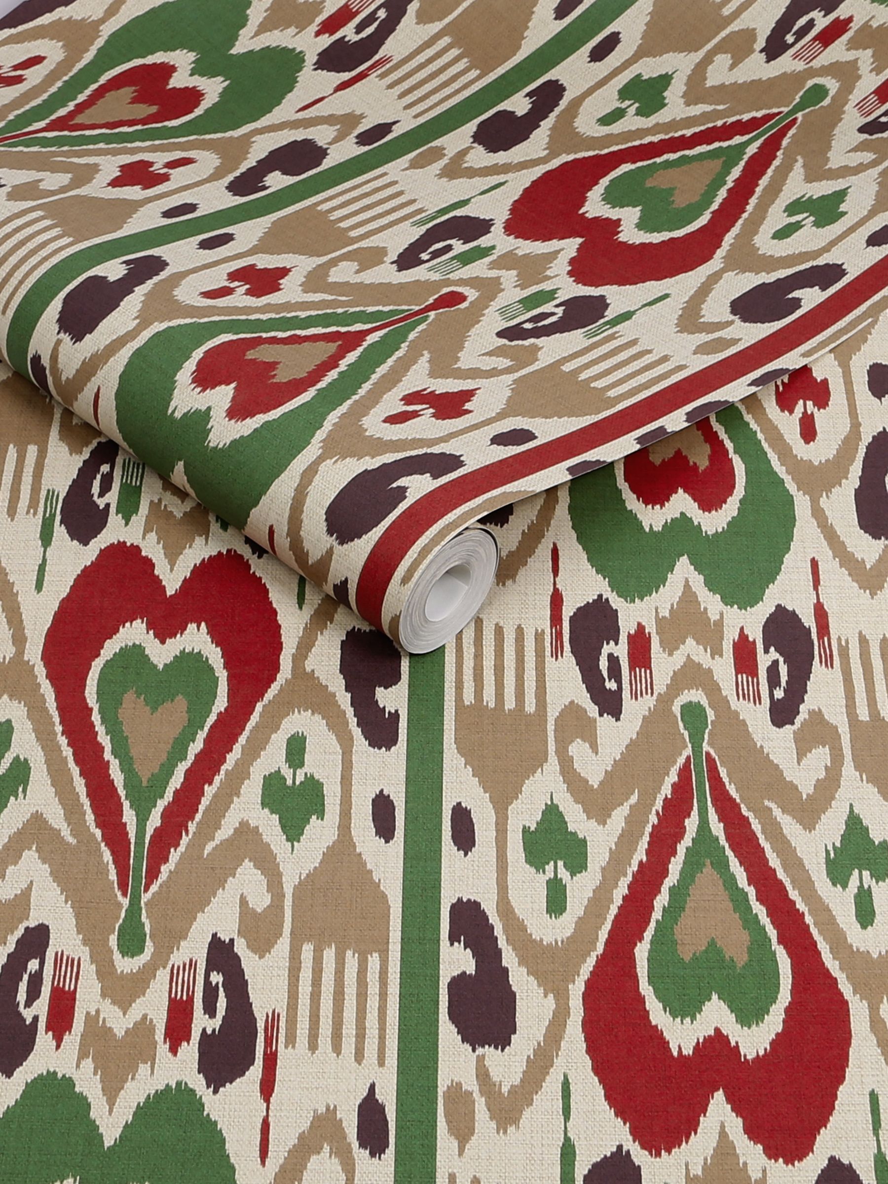 Multi Artisanal Ikat 10M Wallpaper - Image 3 of 4