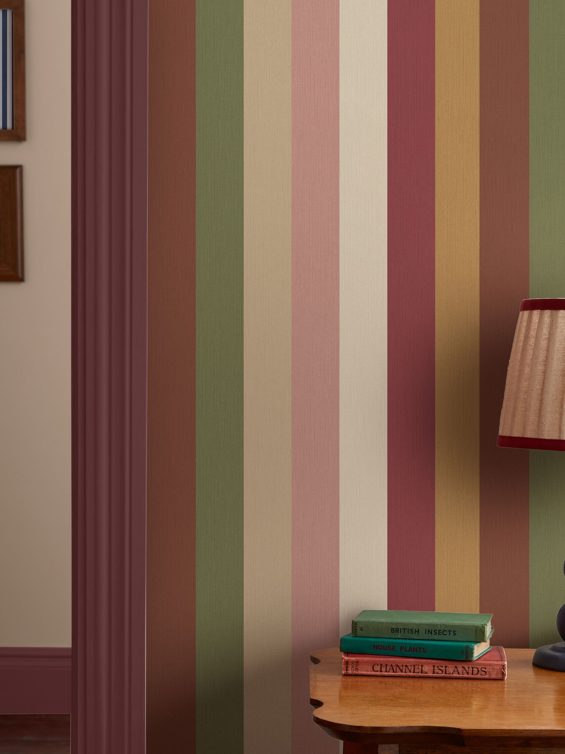 Multi Country Stripe 10M Wallpaper - Image 5 of 5 Multi Country Stripe 10M Wallpaper - Image 5 of 5