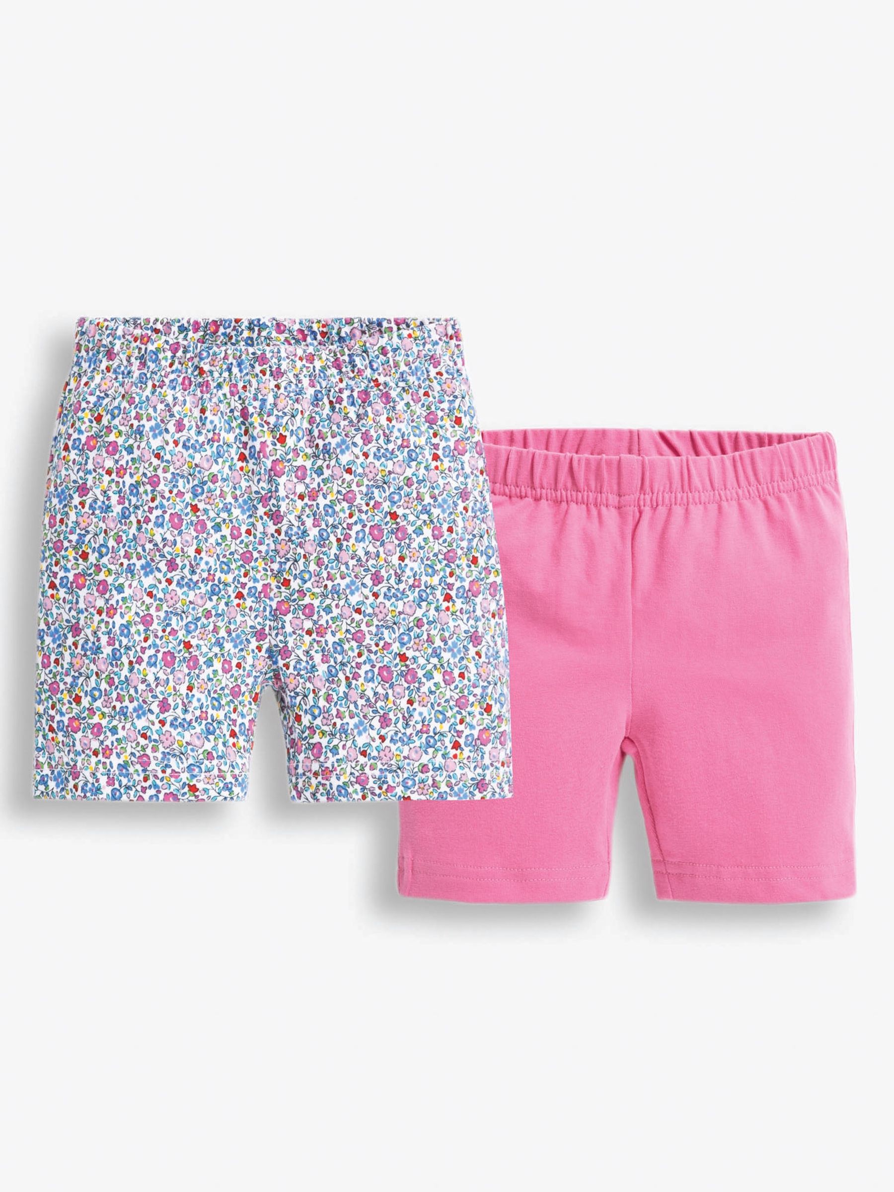 Summer Ditsy Pink Floral 2-Pack Shorts - Image 1 of 5
